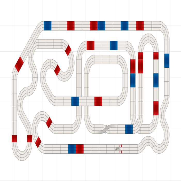 ミニ四駆のコースレイアウトについて｜ぱぴこ