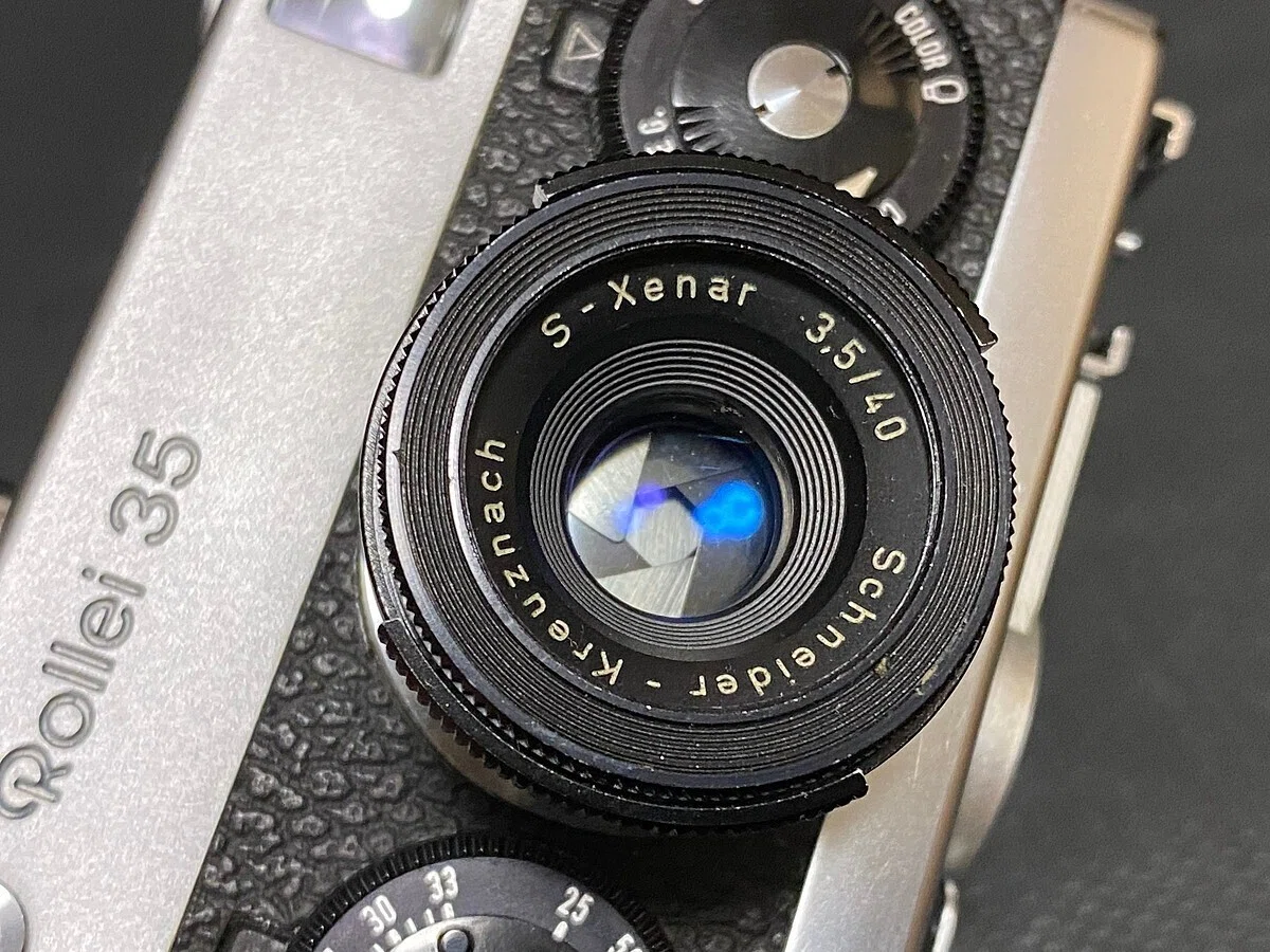 Rollei 35 レンズ Tessar 3.5/40 ストラップ付② #899（ローライ35 