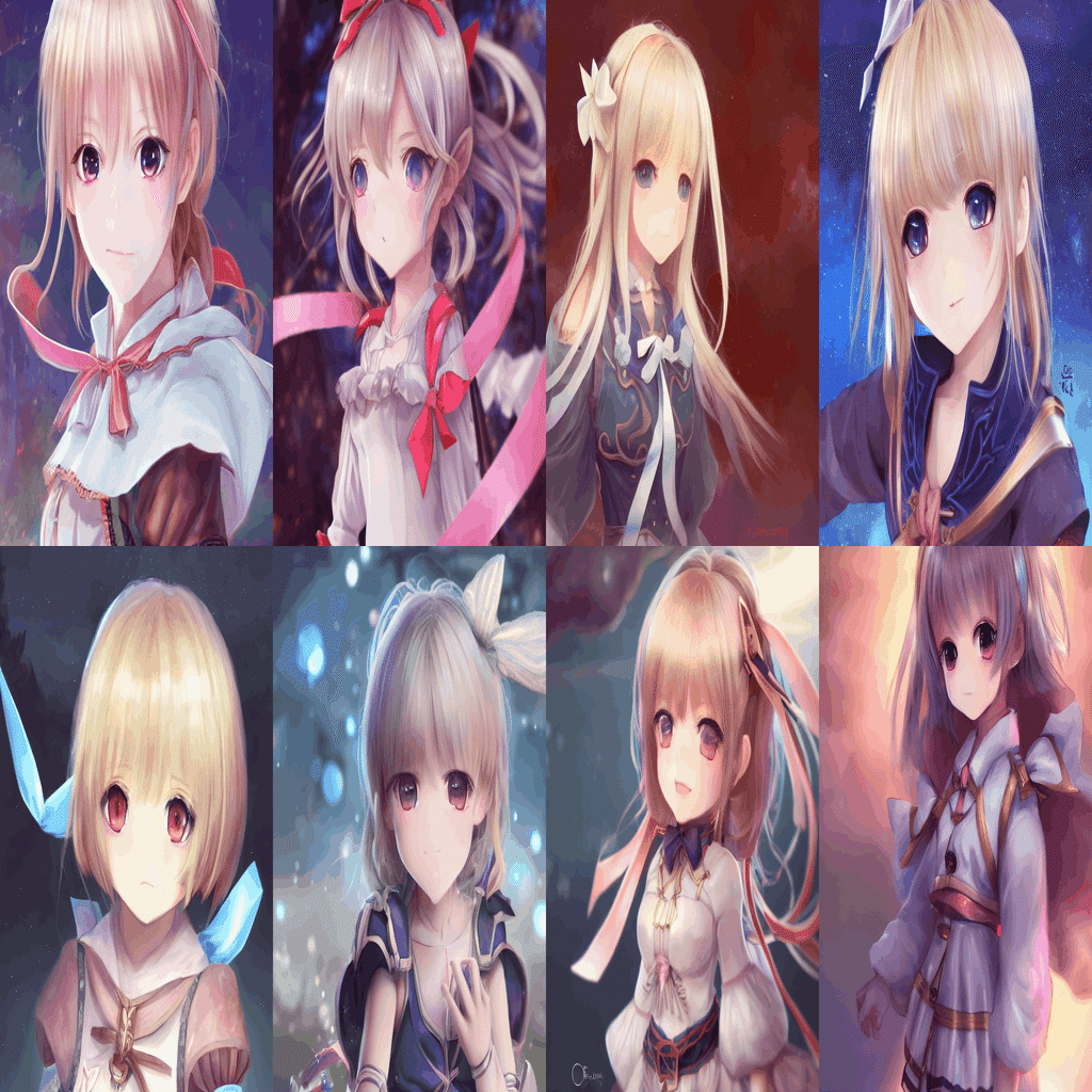 かわいい二次元の画像をプリントしたもの Stable Diffusionでかわいい2次元キャラを作りたいプロンプト