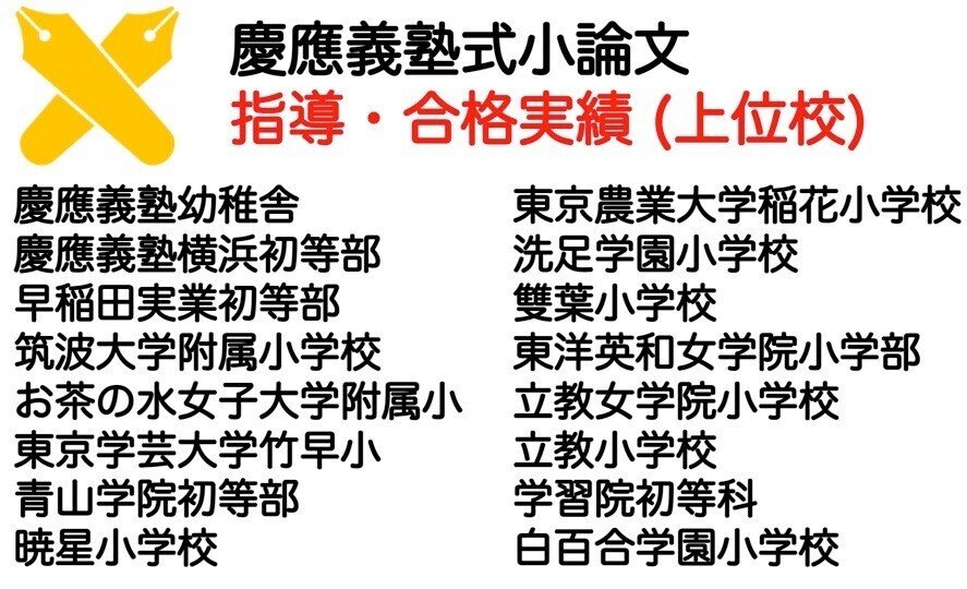 暁星小学校 過去問 願書 早稲田実業 慶応幼稚舎 横浜初等 稲花 筑波 洗足学園