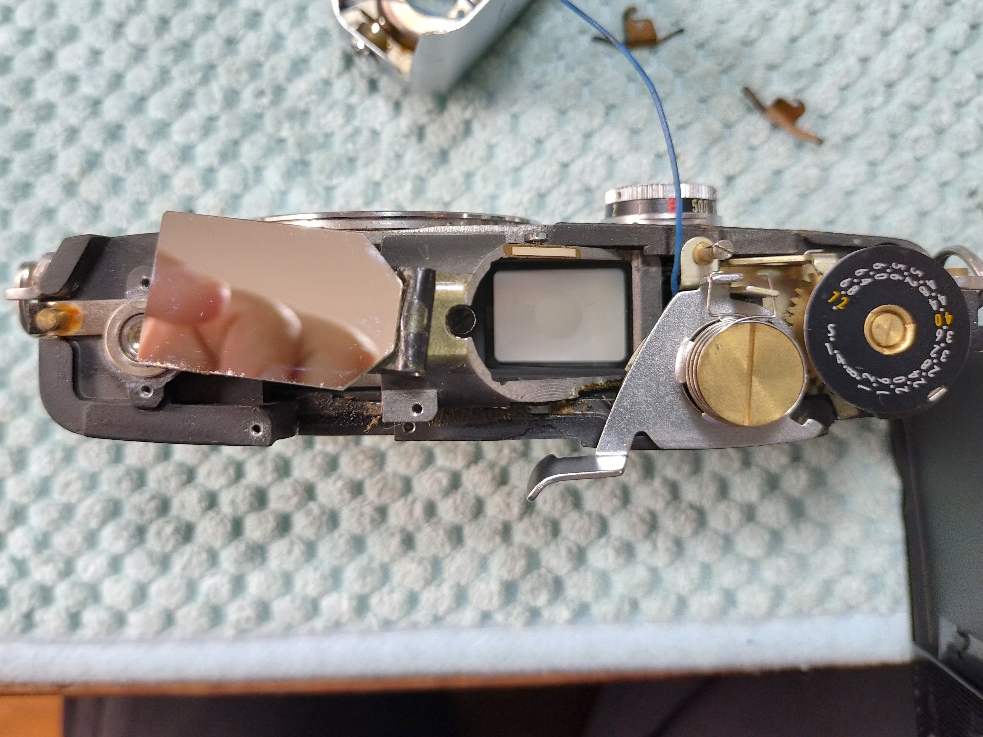 Olympus Pen Fの分解|フィルムカメラ修理のアクアカメラ Olympus Pen Fの分解|フィルムカメラ修理のアクアカメラ