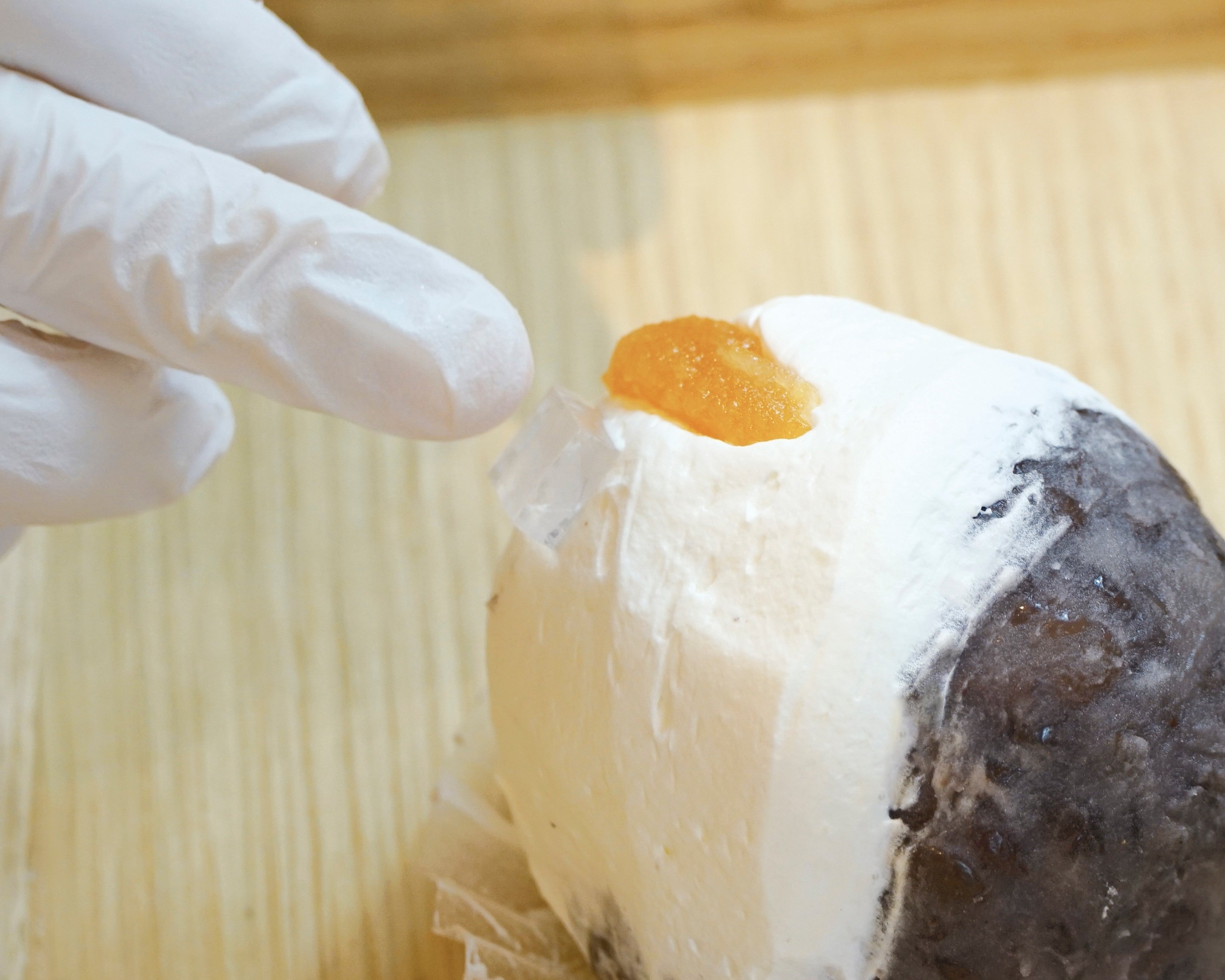 期間限定 甘味処の定番 クリームあんみつ お品書き35｜あんみつ