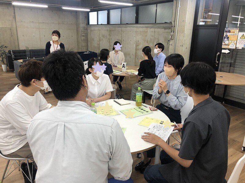 学生 若手社員のぶっちゃけキャリアトーク レポート コワーキングスペース米之宮 シャンミーユ まちの遊民社 キャピコ Note