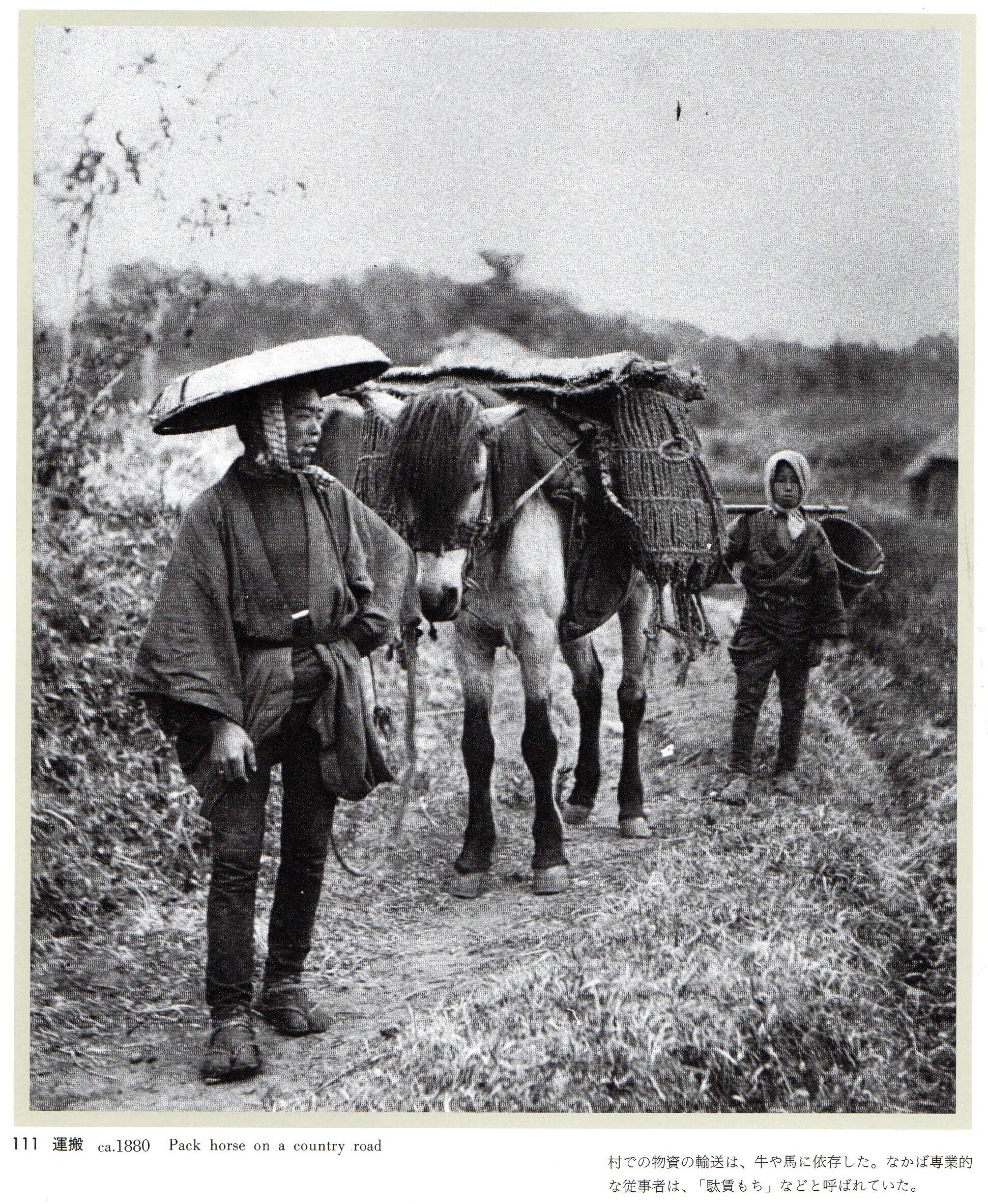 写真録 馬⑭ 駄載馬｜江島 達也／対州屋