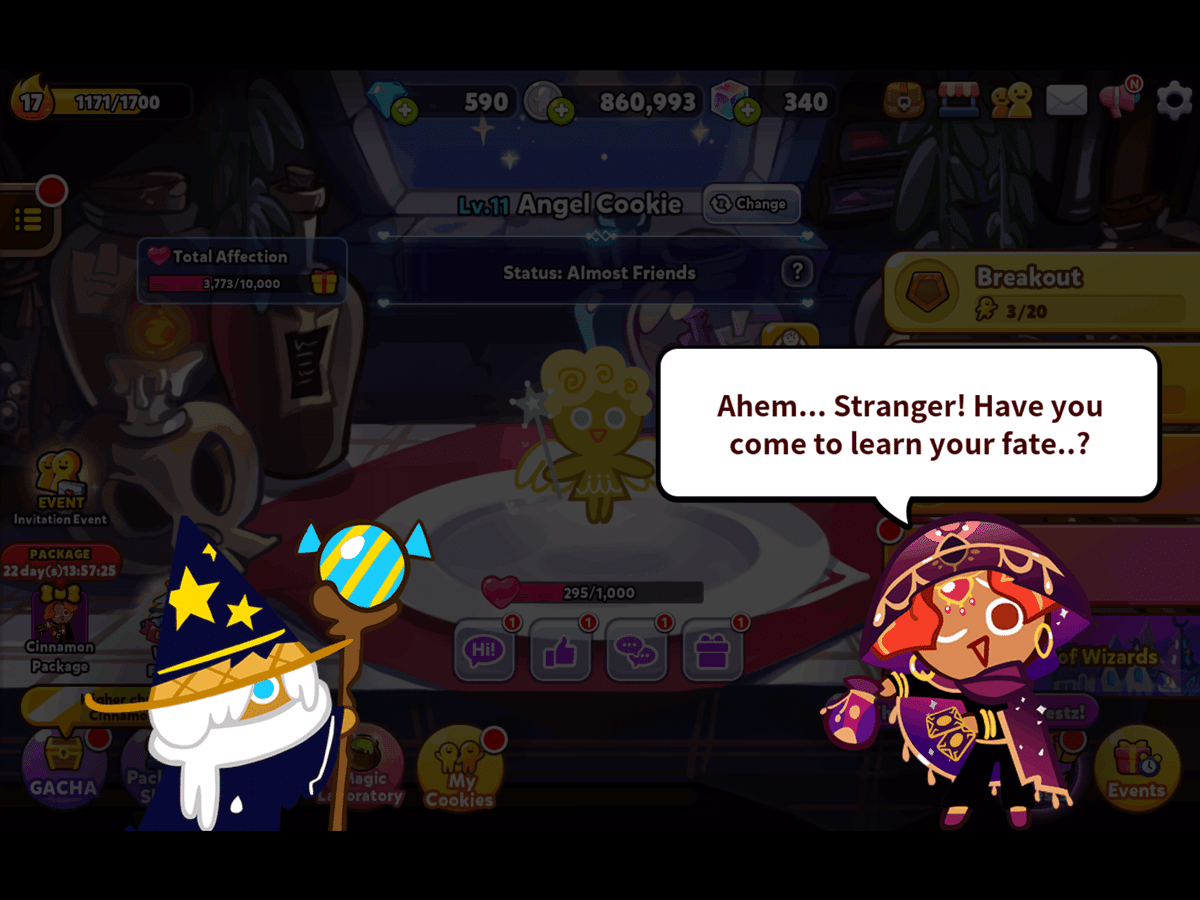 対訳 魔導士達の街｜いの@cookierun