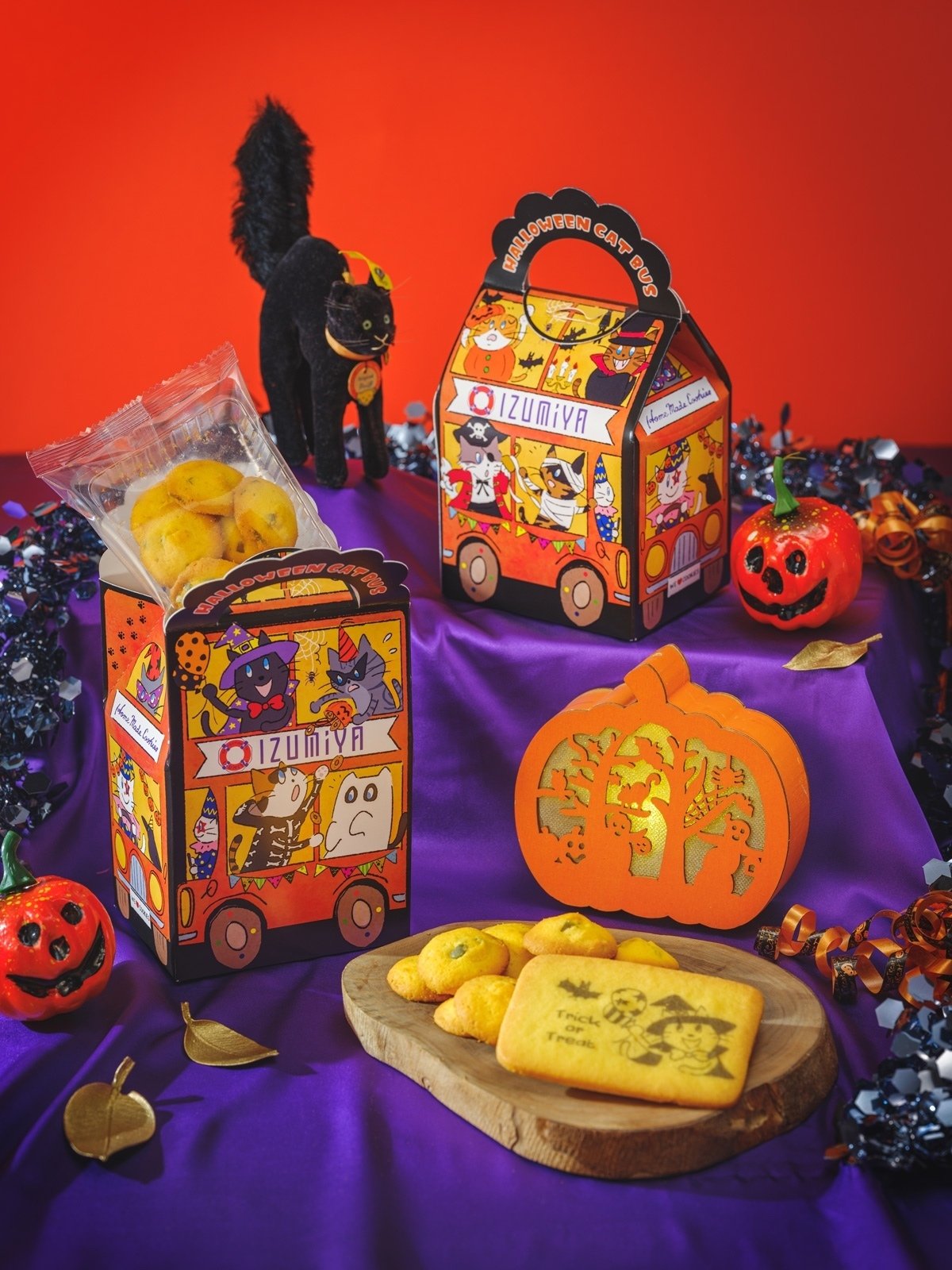 2022年のハロウィンに！クッキーボックス「ハロウィンCATバス」は