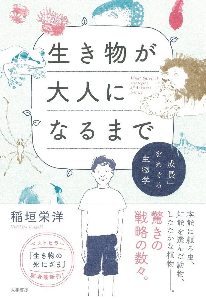 生き物が大人になるまで 「成長」をめぐる生物学の表紙