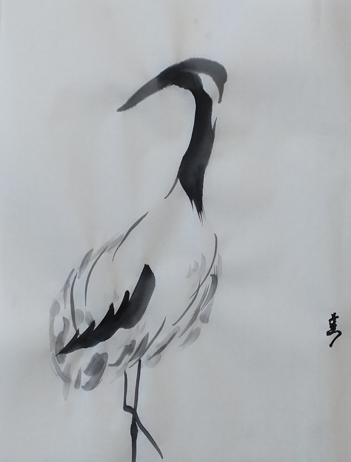 そう言えば、墨でまだ貴女を描いていなかった｜KaoRu IsjDha