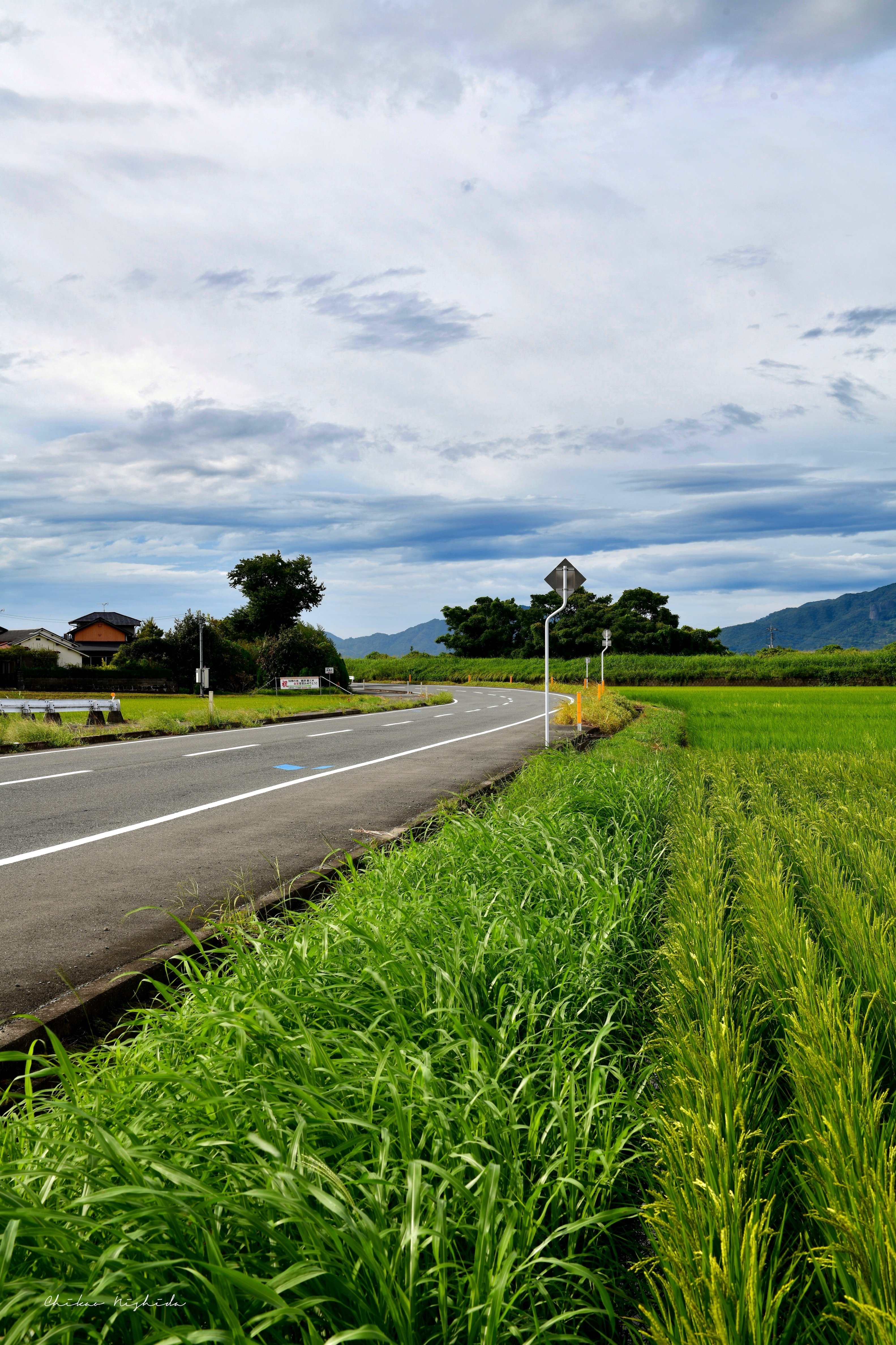 心癒される、『COUNTRYSIDE』。台風前の静かなる田園風景。｜西田親生_