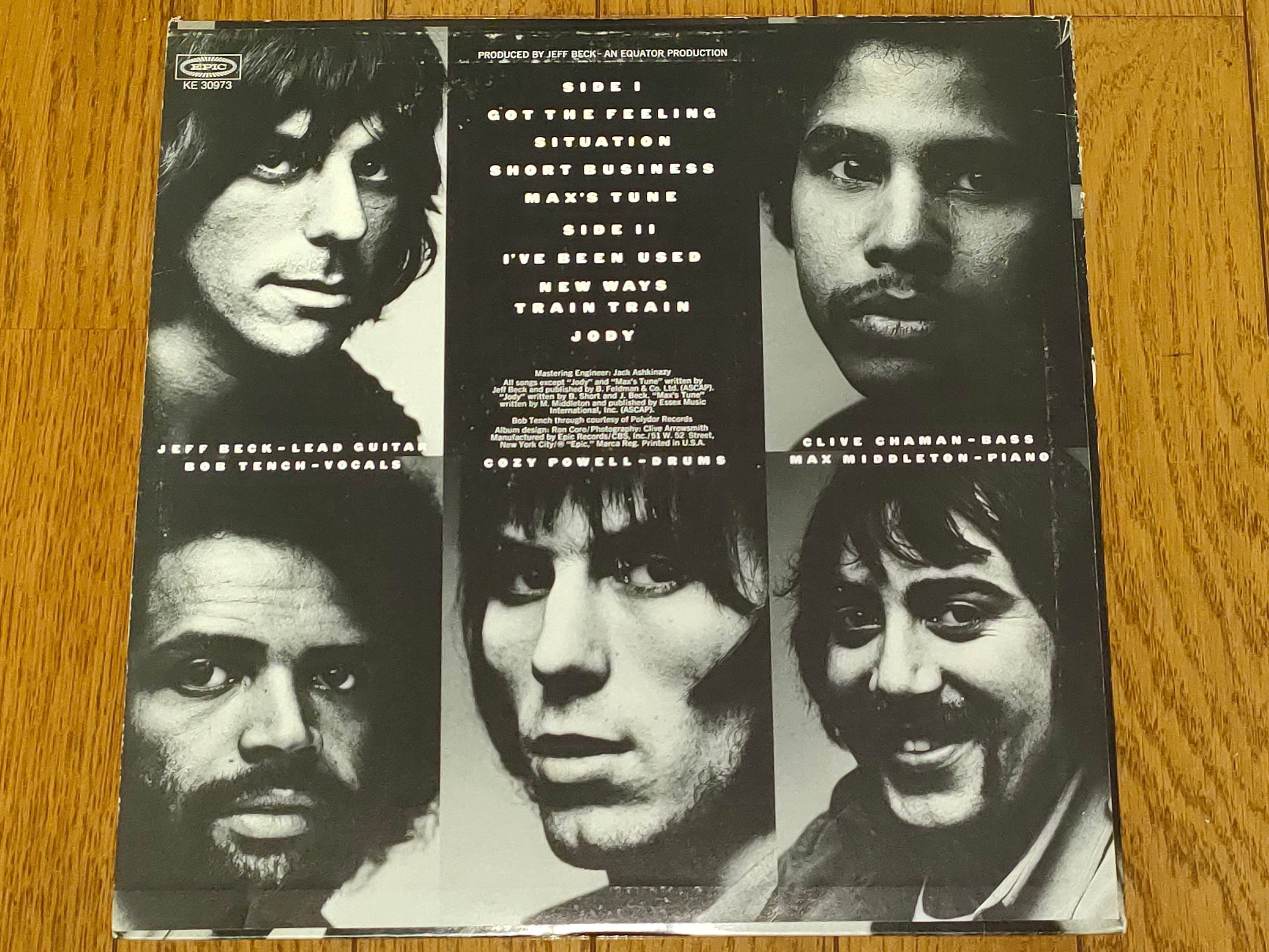 Rough and Ready】(1971) Jeff Beck Group ブラックミュージックを 