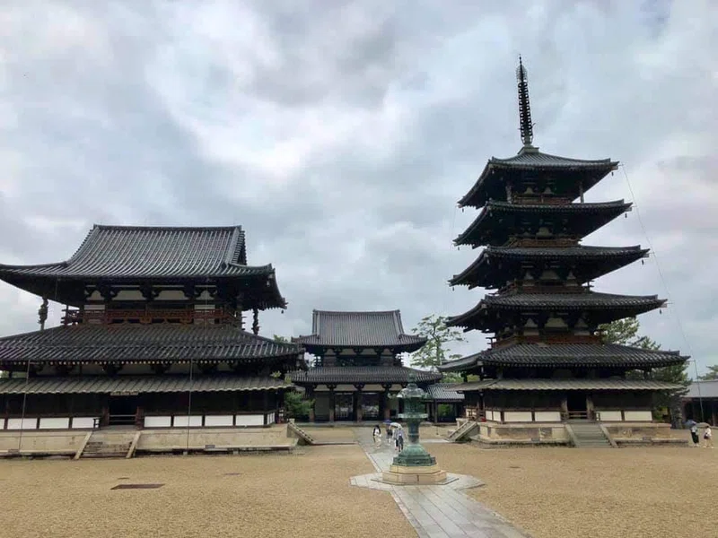 伽藍配置法隆寺 – 法隆寺 配置図 – OXEJJ