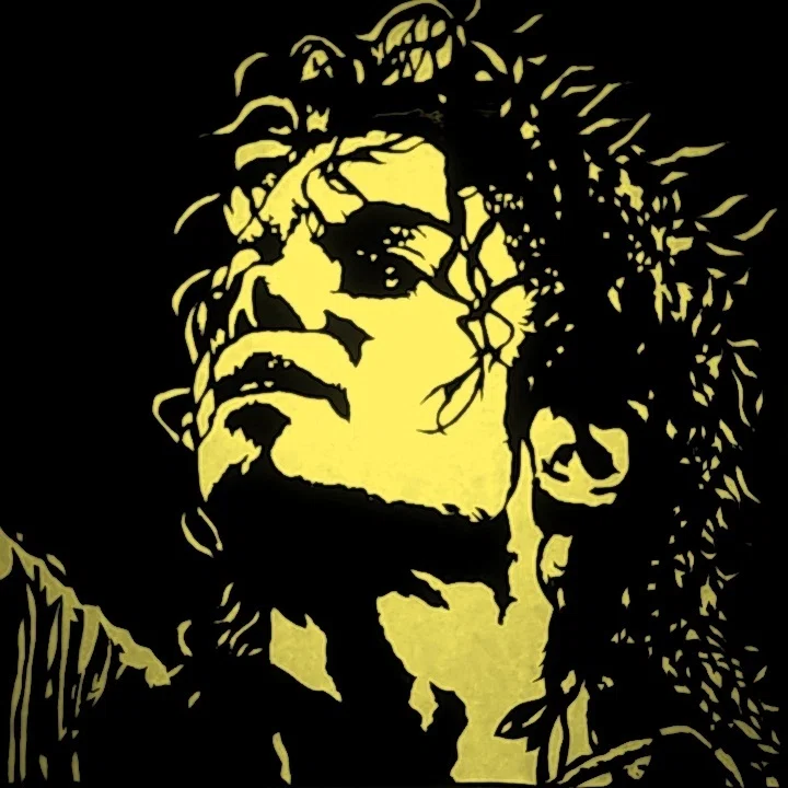 マイケルジャクソン絵 マイケル・ジャクソン画集 I m happy to be who I am