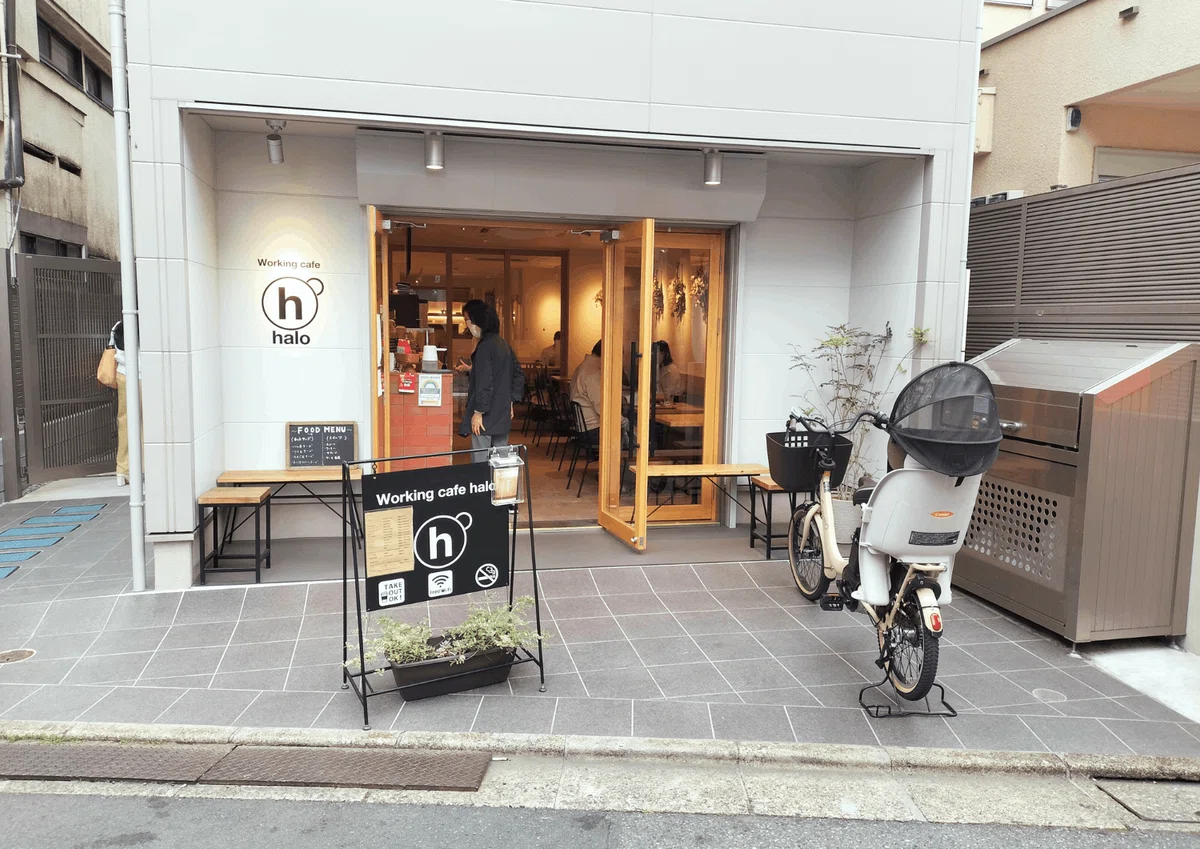 Working cafe halo