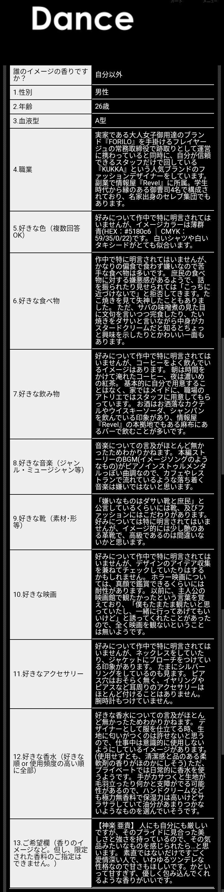 スタマイ　神楽亜貴　香水 匿名配送》スタンドマイヒーローズ スタマイ 神楽亜貴 香水