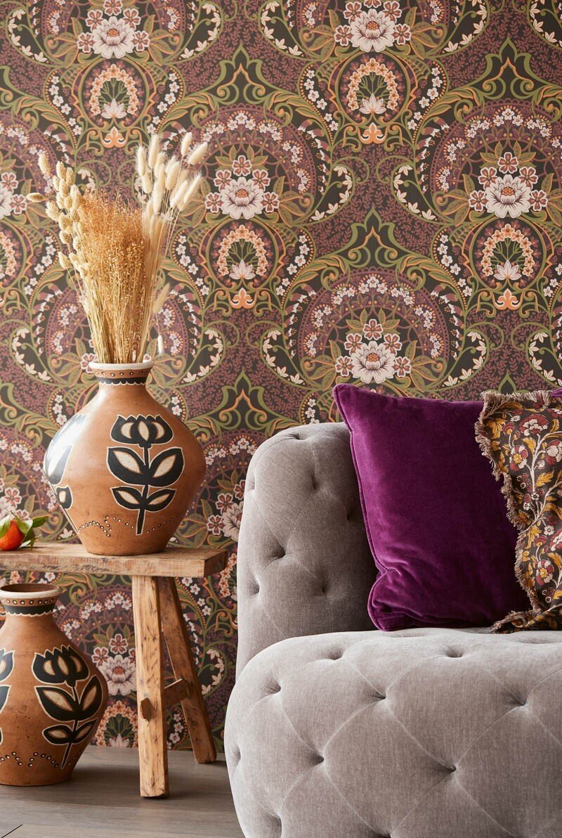 壁紙でお部屋に彩りを 秋を感じるインテリア Tecido Note