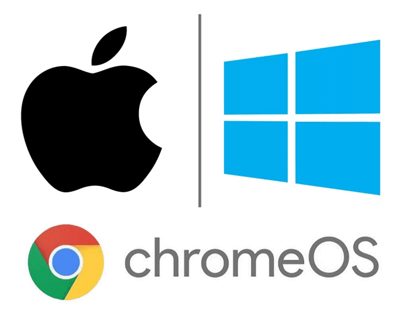 macOSとWindowsとChrome OS