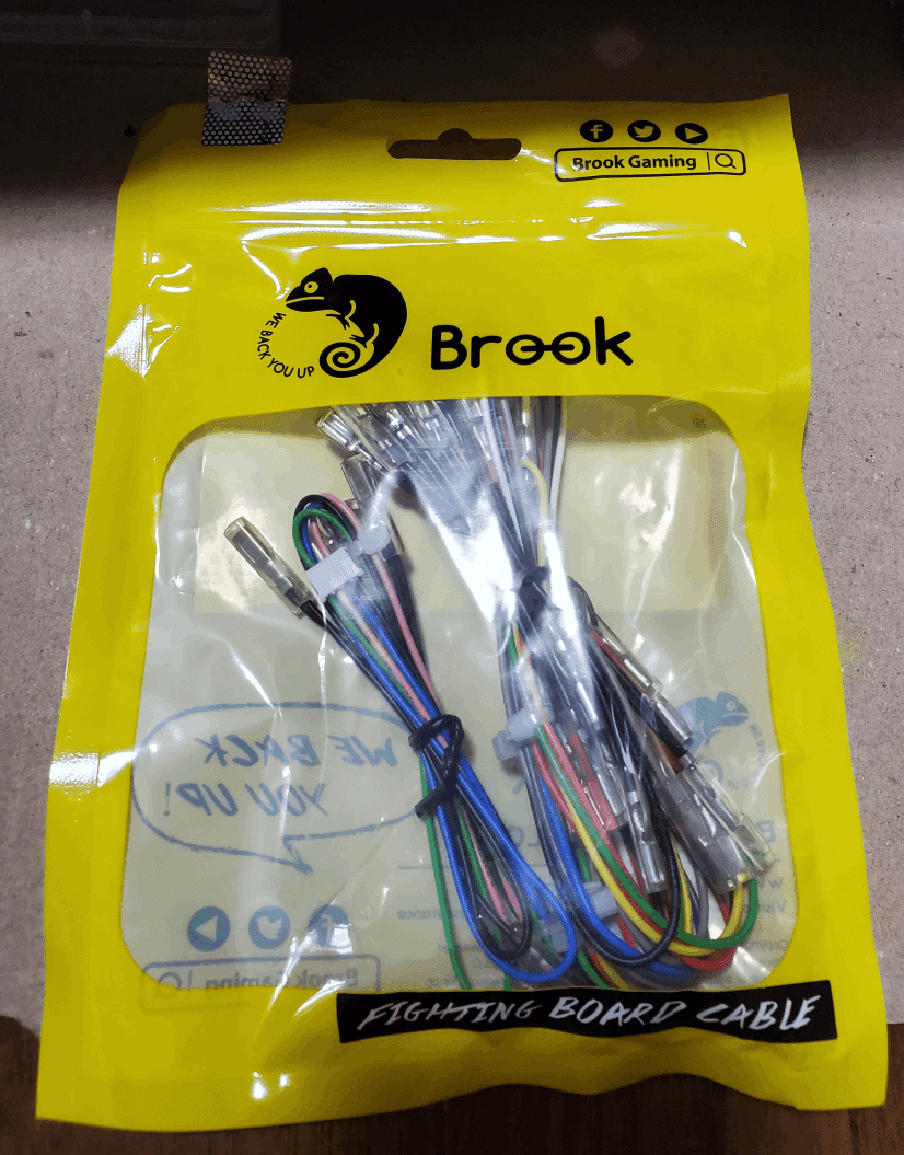 Broof UFB ケーブル、説明書付き　アケコン部品 Amazon.co.jp: BROOK ジョイスティック用ハーネス ケーブル