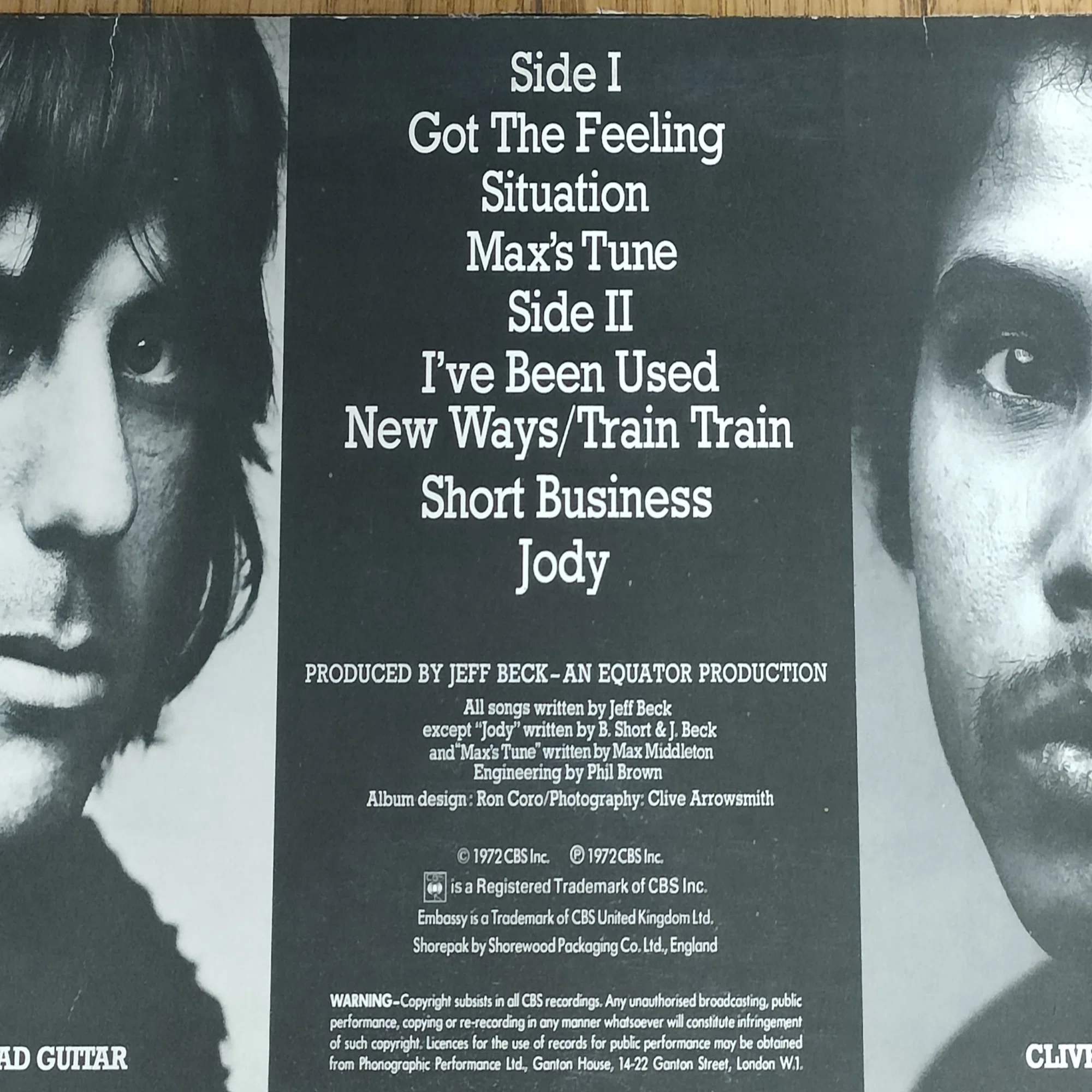 Rough and Ready】(1971) Jeff Beck Group ブラックミュージックを 