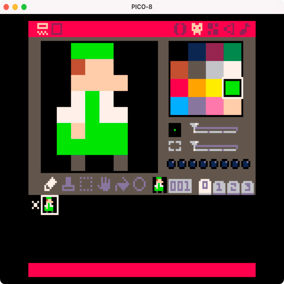 PICO-8で遊ぼう(アニメーション｜fumix