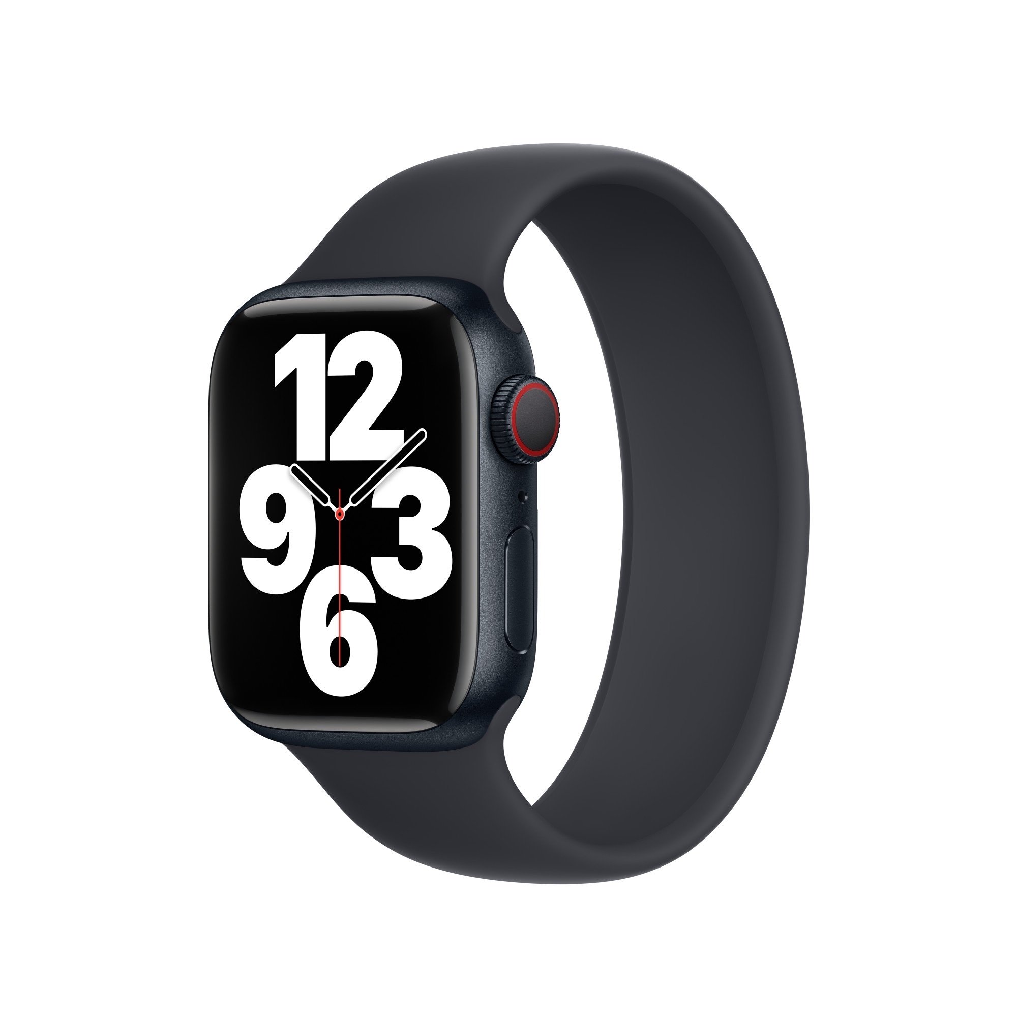 Apple Watch 純正バンド ミッドナイトブレイデッドソロループ サイズ7 42mmケース用ミッドナイトブレイデッドソロループ - サイズ1