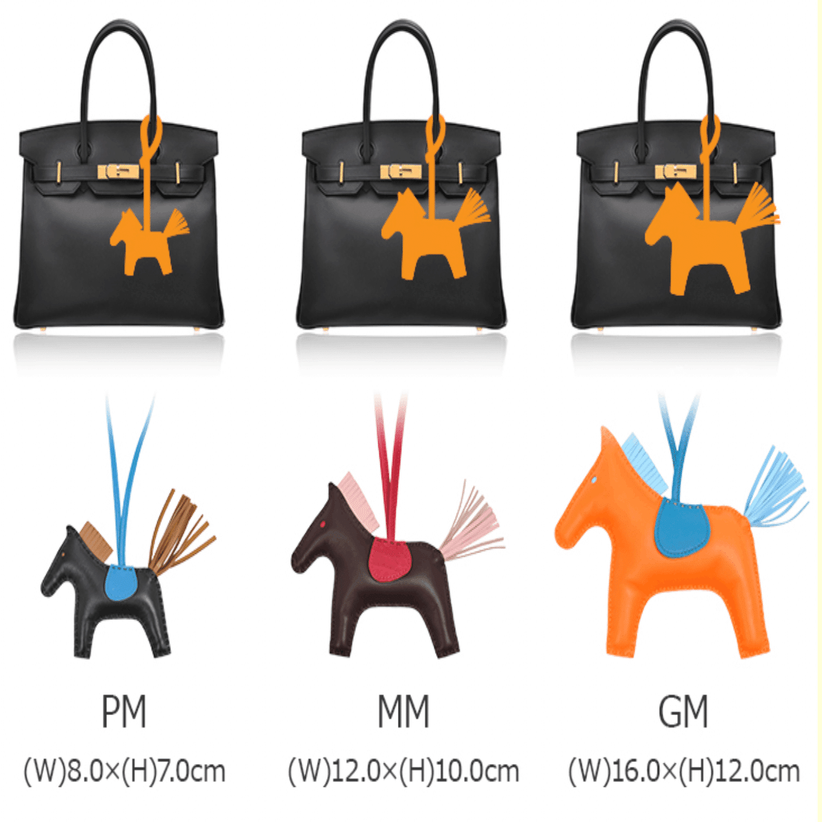 エルメスの最強チャーム「ロデオ」「ペガサス」｜エルメスのバーキン