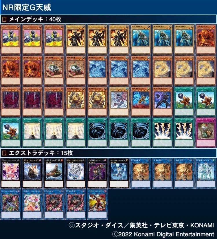 マスターデュエル】NR限定 後攻ワンキル特化G天威｜みのみず