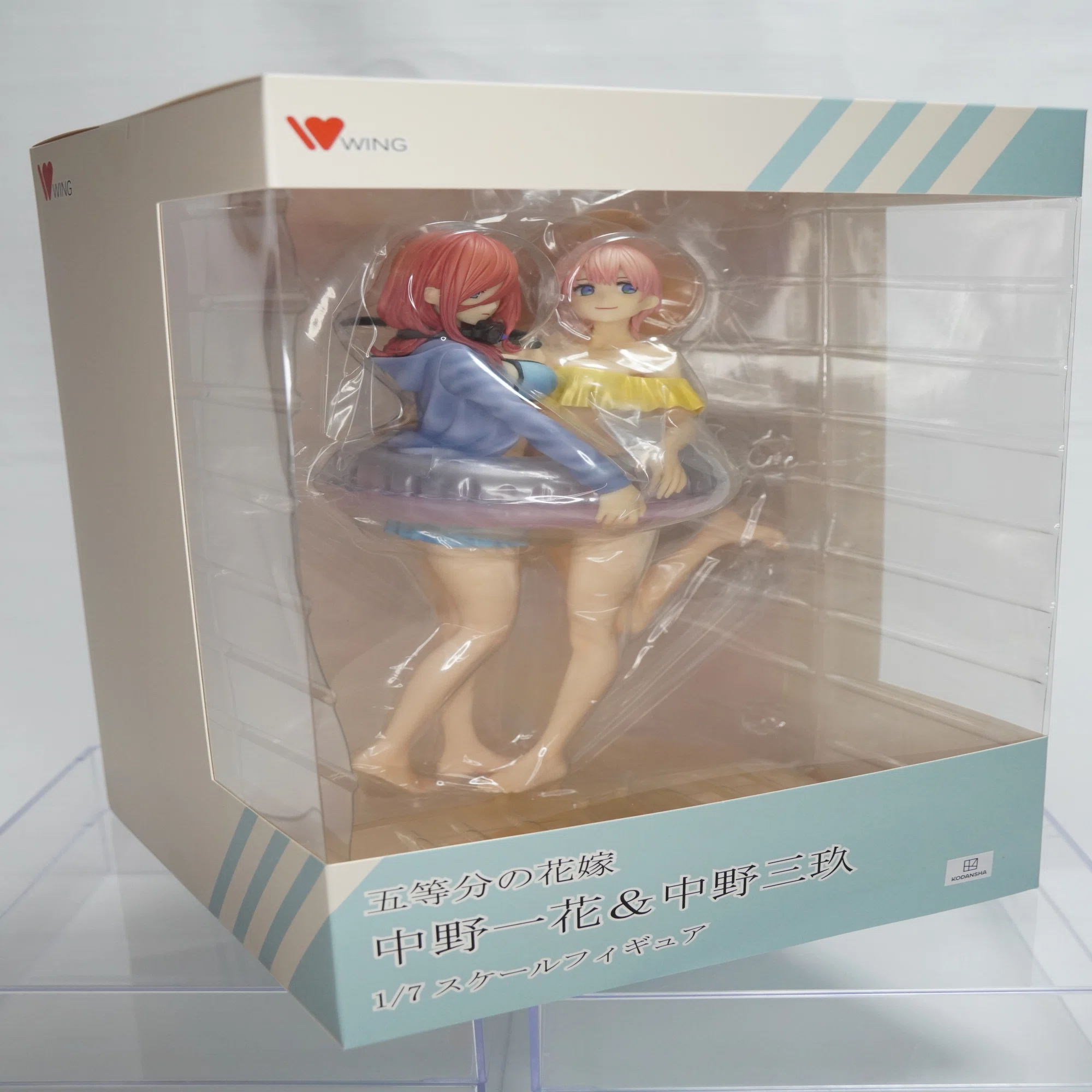 ウイング 五等分の花嫁「中野一花＆中野三玖」1/7スケールフィギュア 