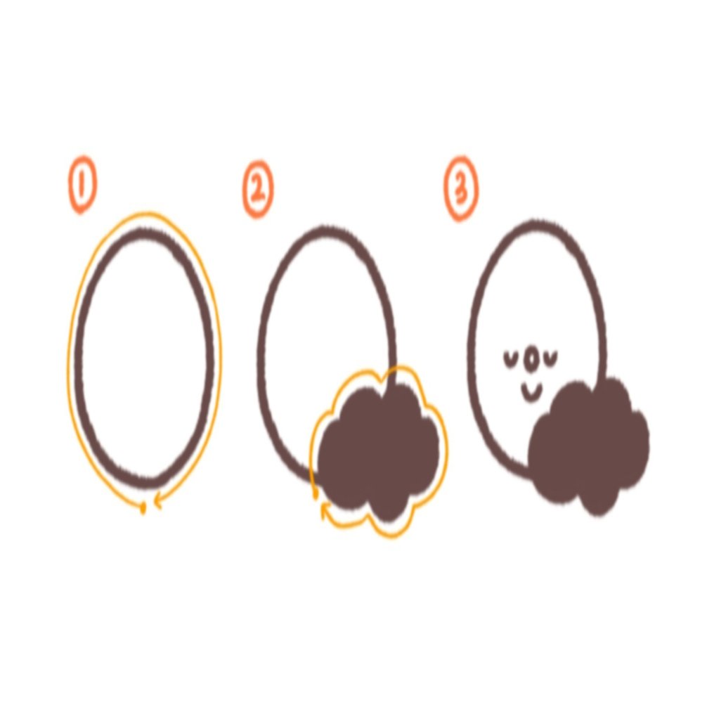 かんたん かわいい 秋に使えるイラストの描き方 こはら なつ Note