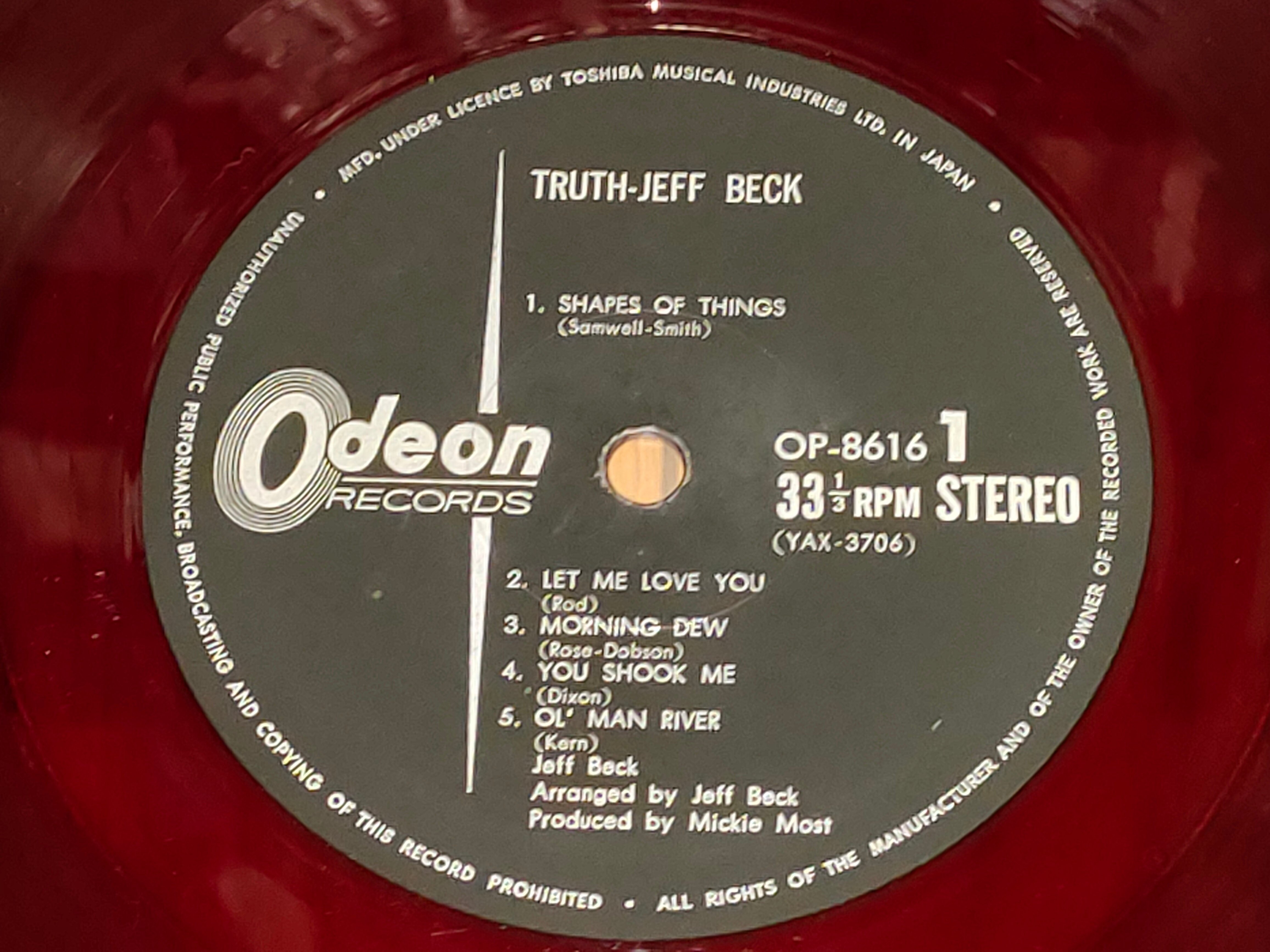 Truth】（1968）Jeff Beck Group ベックが切り開くブルースからハード