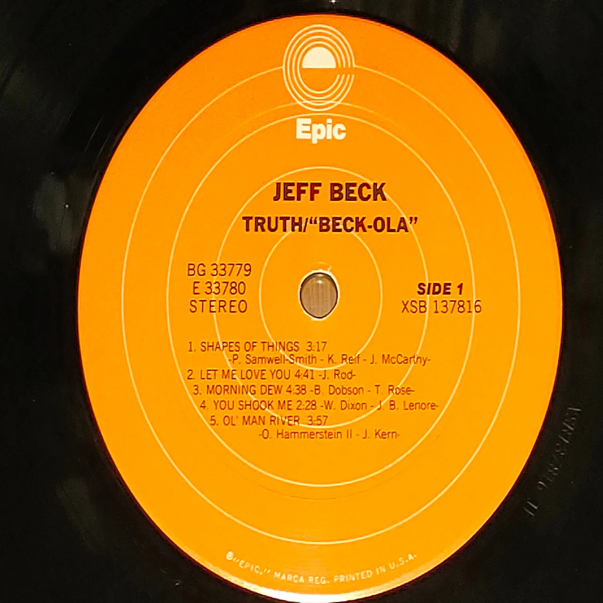 Truth】（1968）Jeff Beck Group ベックが切り開くブルースからハード 
