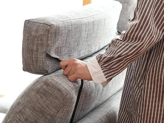 ヘッドレストで快適に 背もたれの高さで変わる心地｜NOYES （ノイエス）