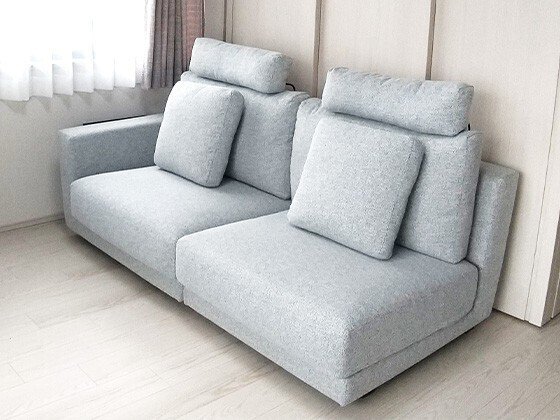 【美品】NOYESソファ スモール3人掛け ヘッドレスト付き NewSugar Maximum Comfort スモール3人掛け片ひじ 製品詳細