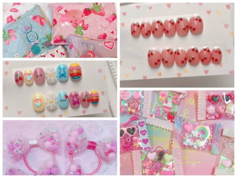 シャカシャカキーホルダーや 可愛い色合いの作品がいっぱい Riri Kidsmarket Note