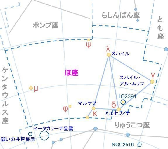 88星座めぐり vol.41、vol.42、vol.43、vol.44/アルゴ座(りゅうこつ座、とも座、ほ座、らしんばん座)
