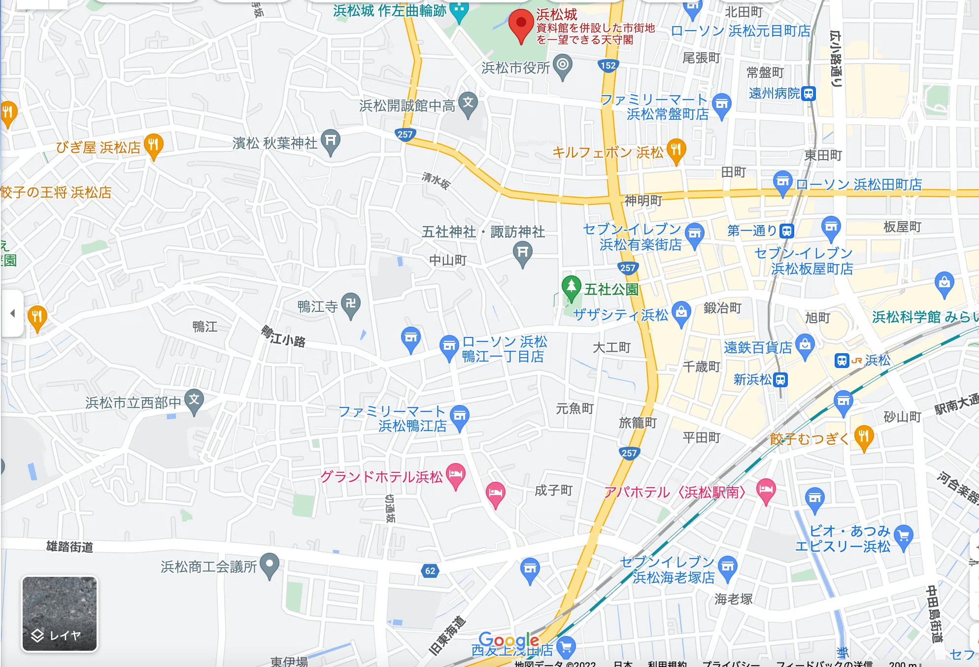 浜松 冬枯ノ図」−右側はざざんざとにぎやいでいる−『東海道五十三次
