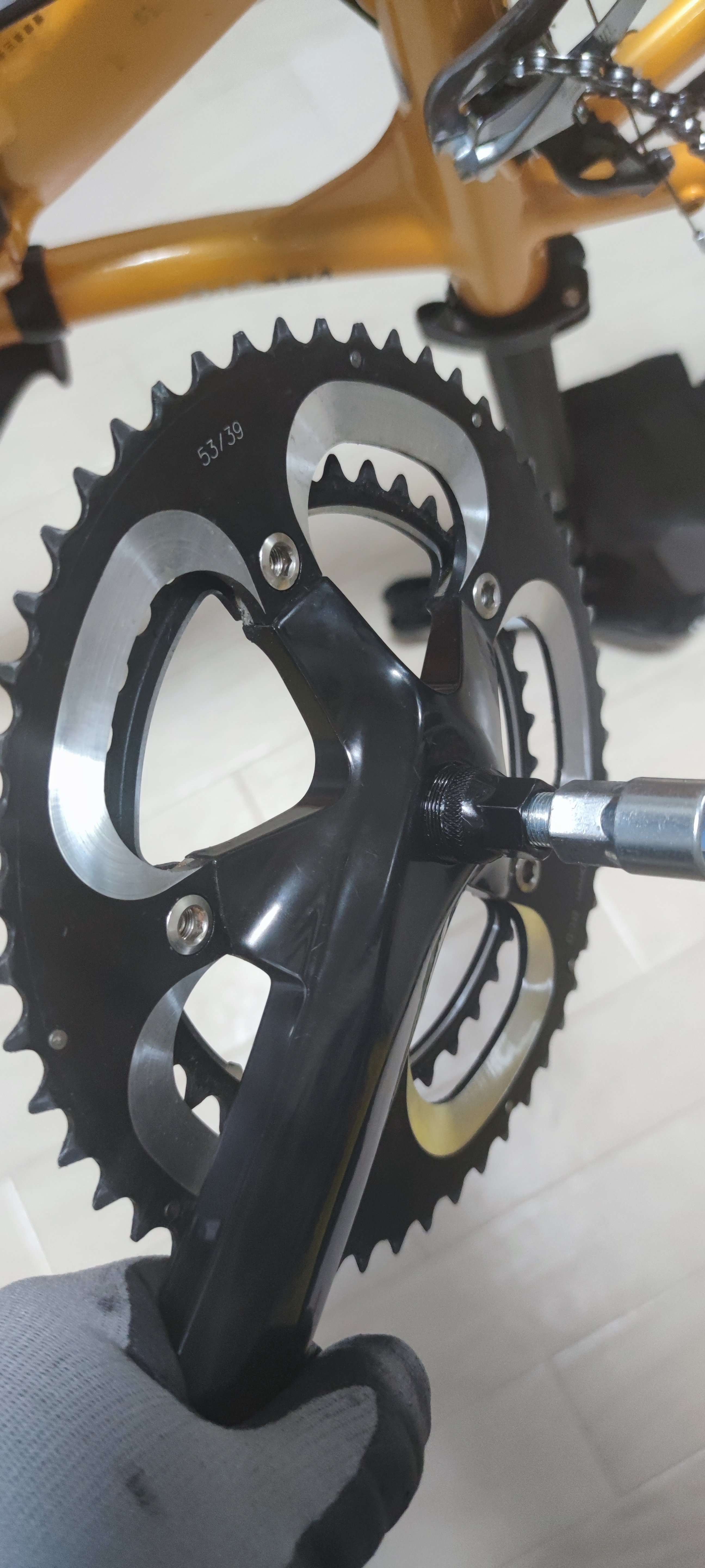 DAHON VISC EVOのクランクをTiagra化する その1｜泰ニキ