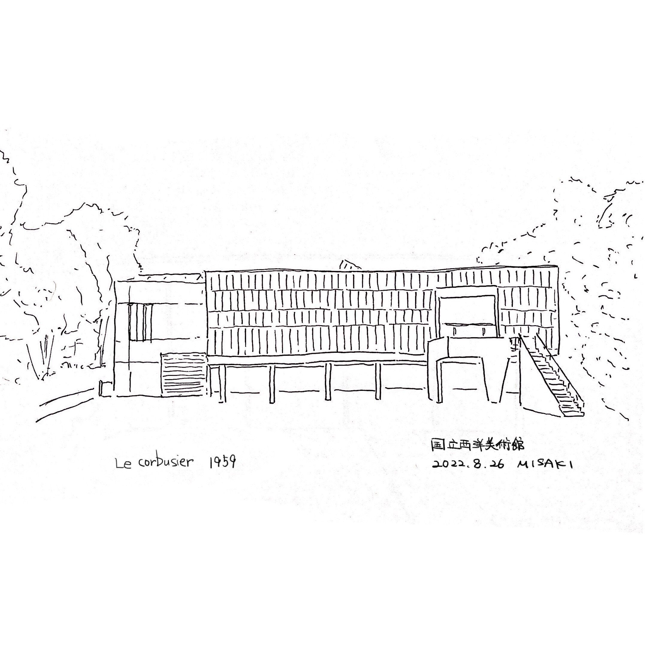 建築を描くのは楽しい | Sketch book 4｜久米岬 / 建築家