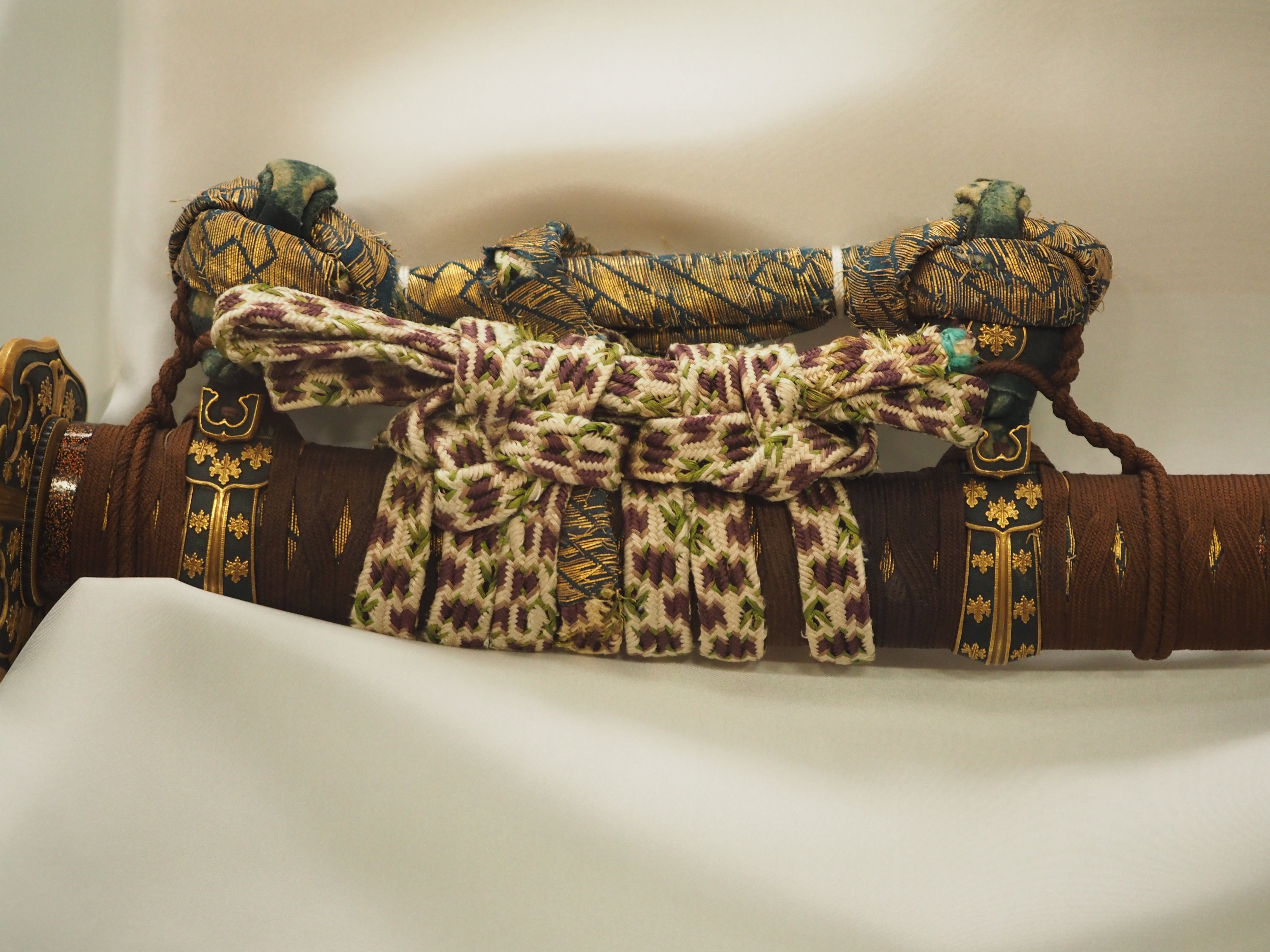 童子切（拵）や般若太刀、相州行光（拵）、蜻蛉切（模）など、名刀関連