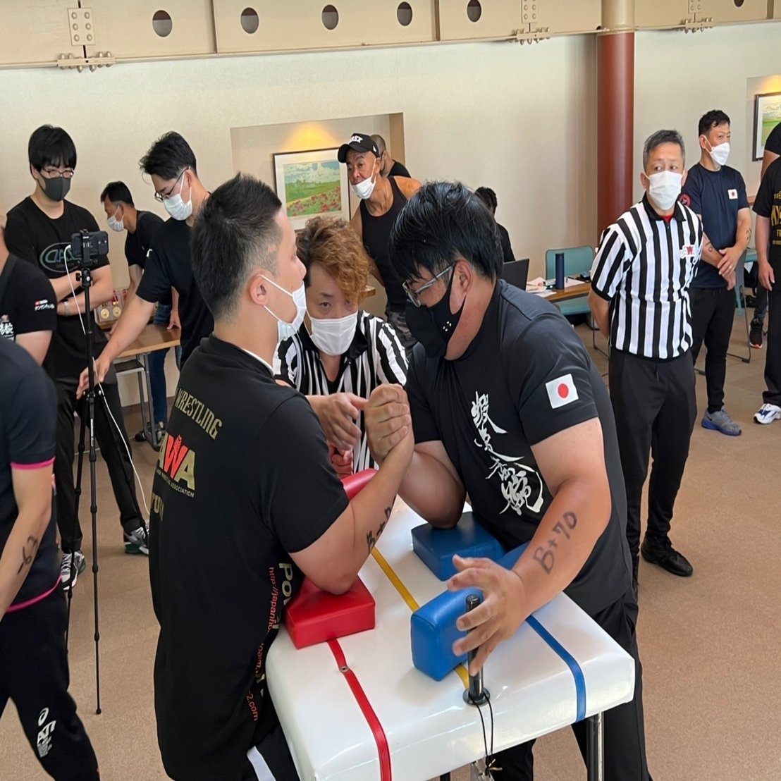 北海道アームレスリング選手権大会 堀井学 二頭流代議士 Note