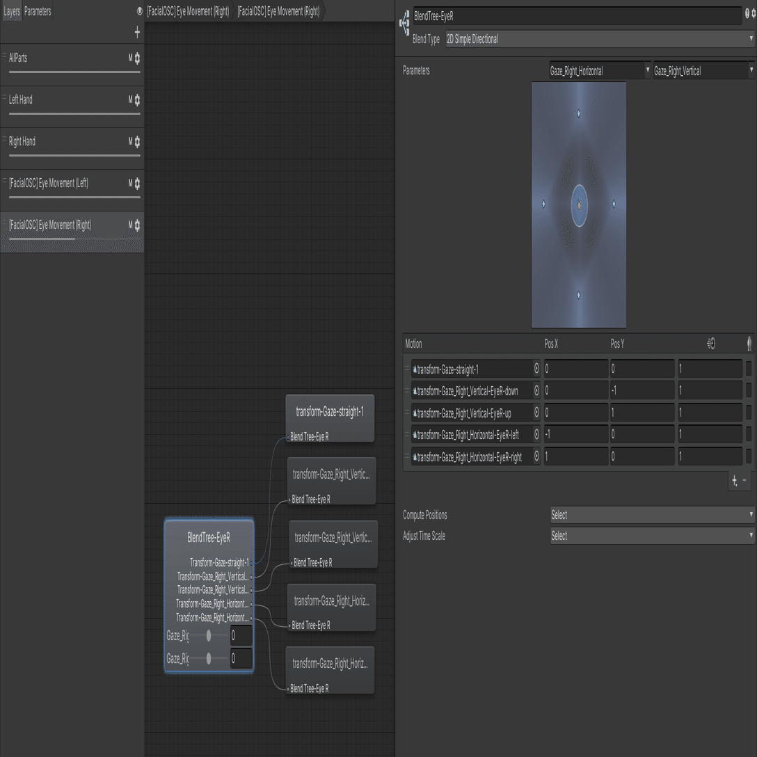 Droolon Pi1 / Pimax Eyetracking Moduleを使ってVRChatでOSCアイトラ
