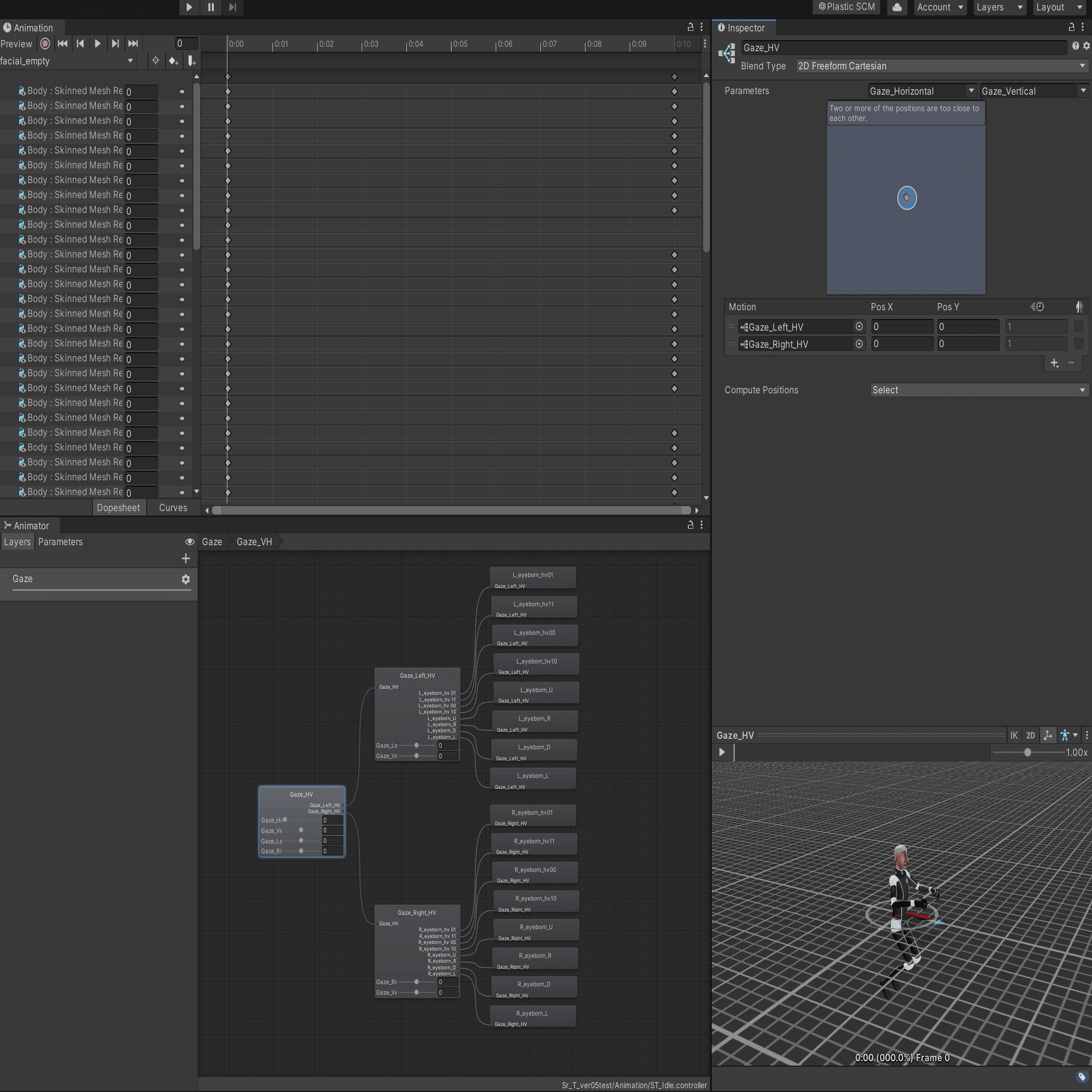 Droolon Pi1 / Pimax Eyetracking Moduleを使ってVRChatでOSCアイトラ