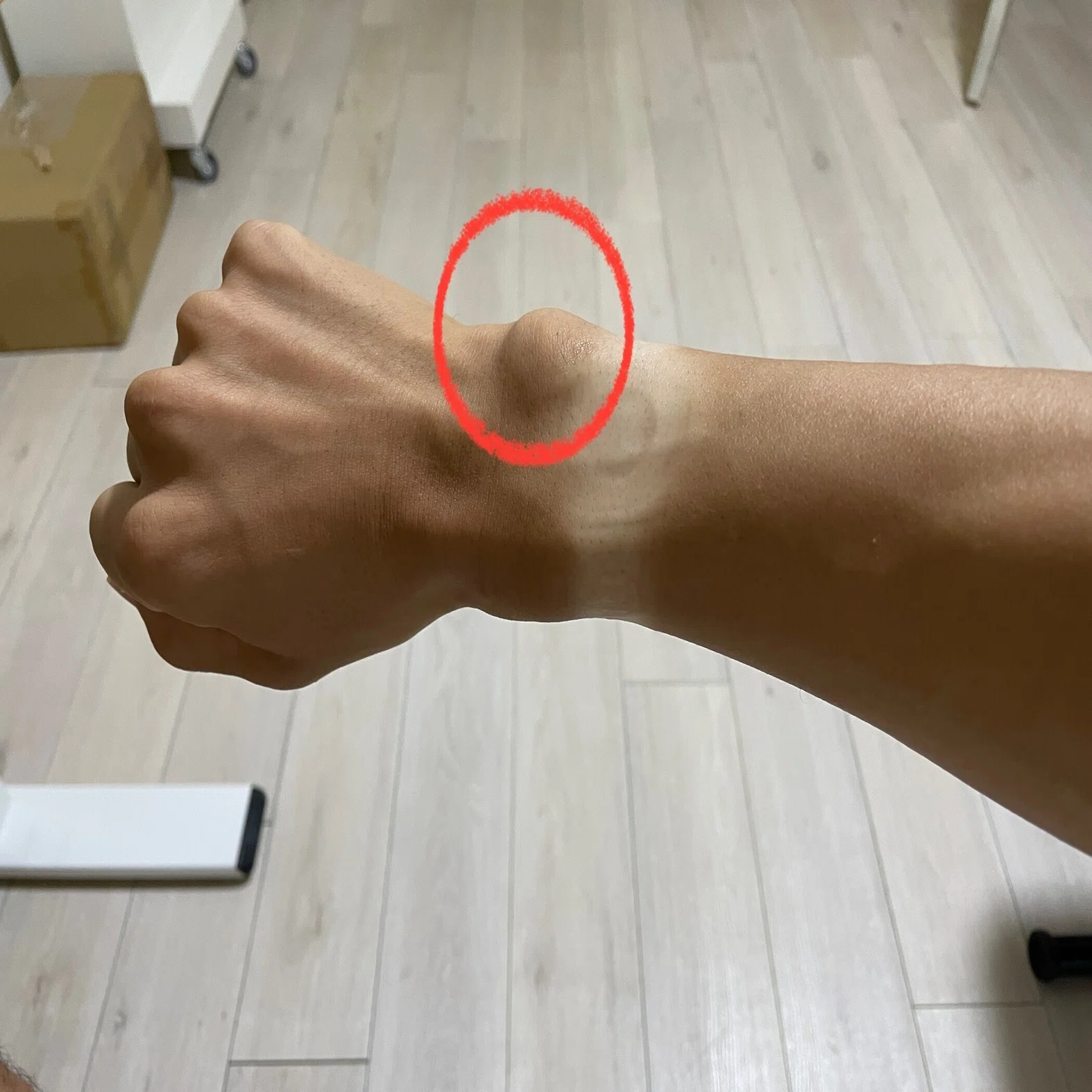 腕時計をつける位置はどこ ボイスカプセル Note