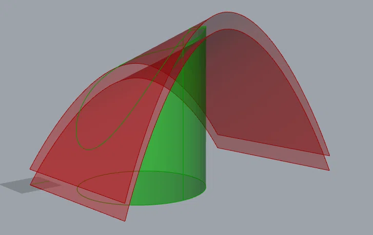 Split Brep Multiple-複数のSurfaceでBrepを分割する｜Mt