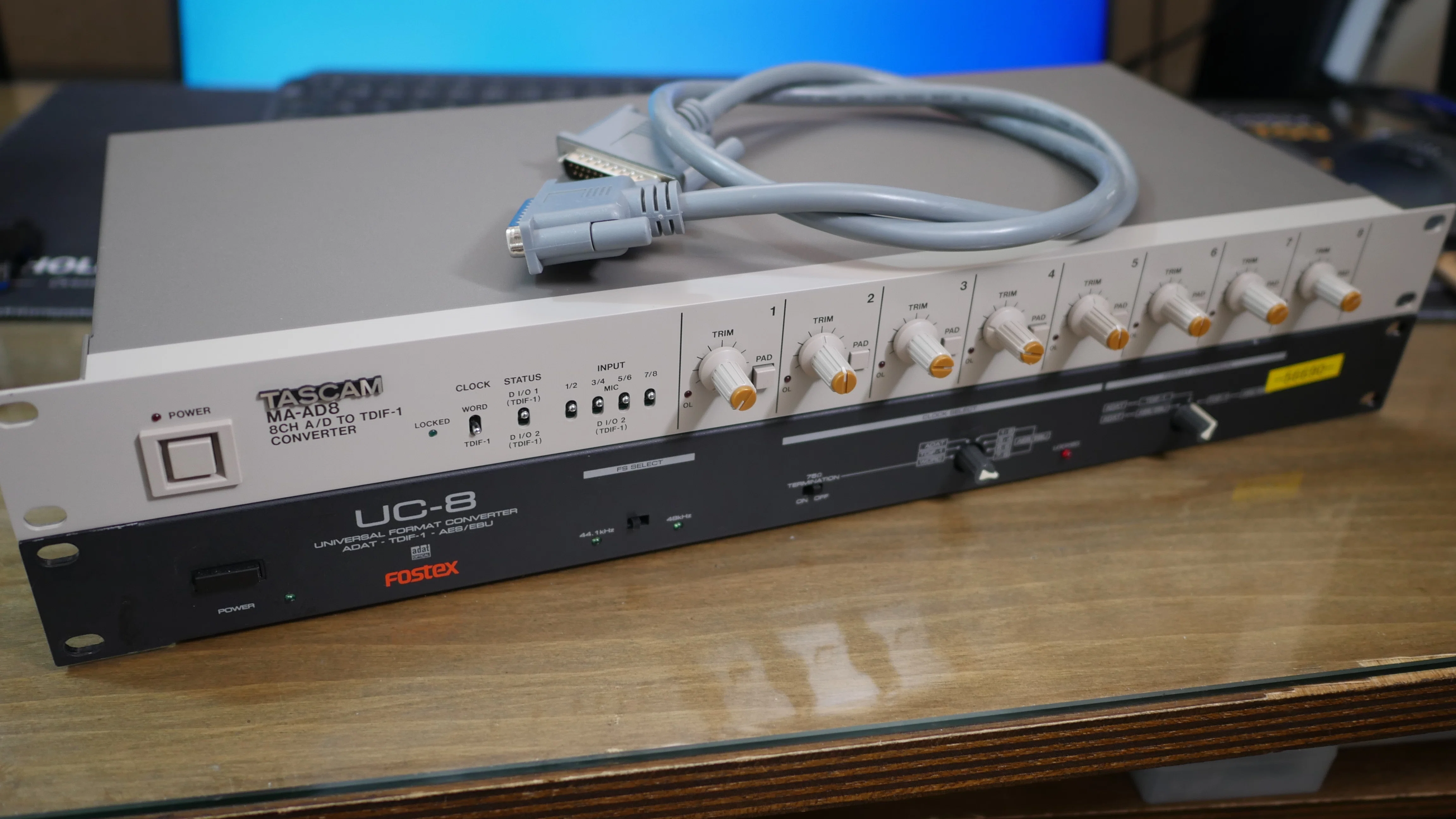 かなり好印象だったTASCAMの8chのHA付きADコンバーター「MA-AD8」｜Ryo