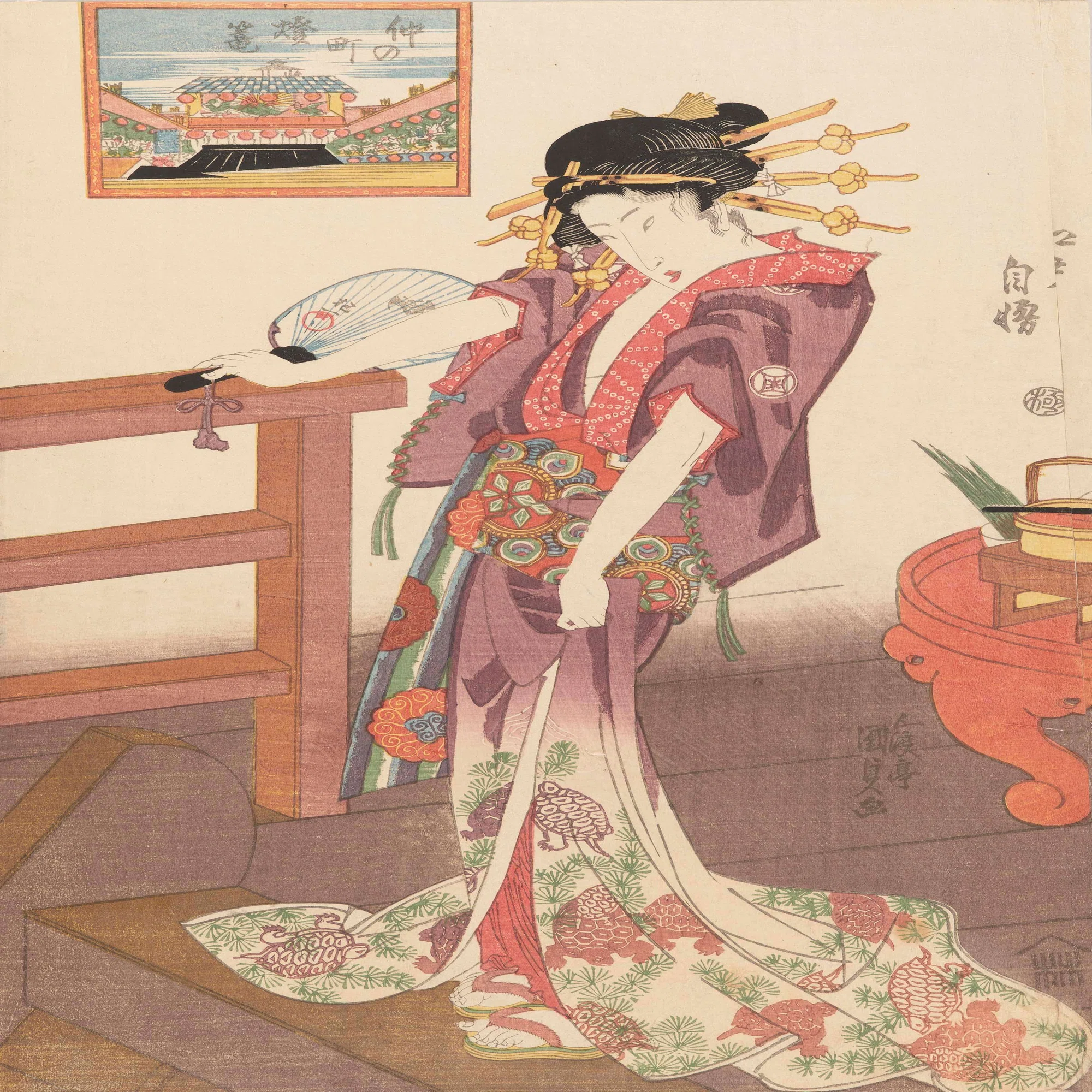 浮世絵のカメたちをご紹介します｜太田記念美術館