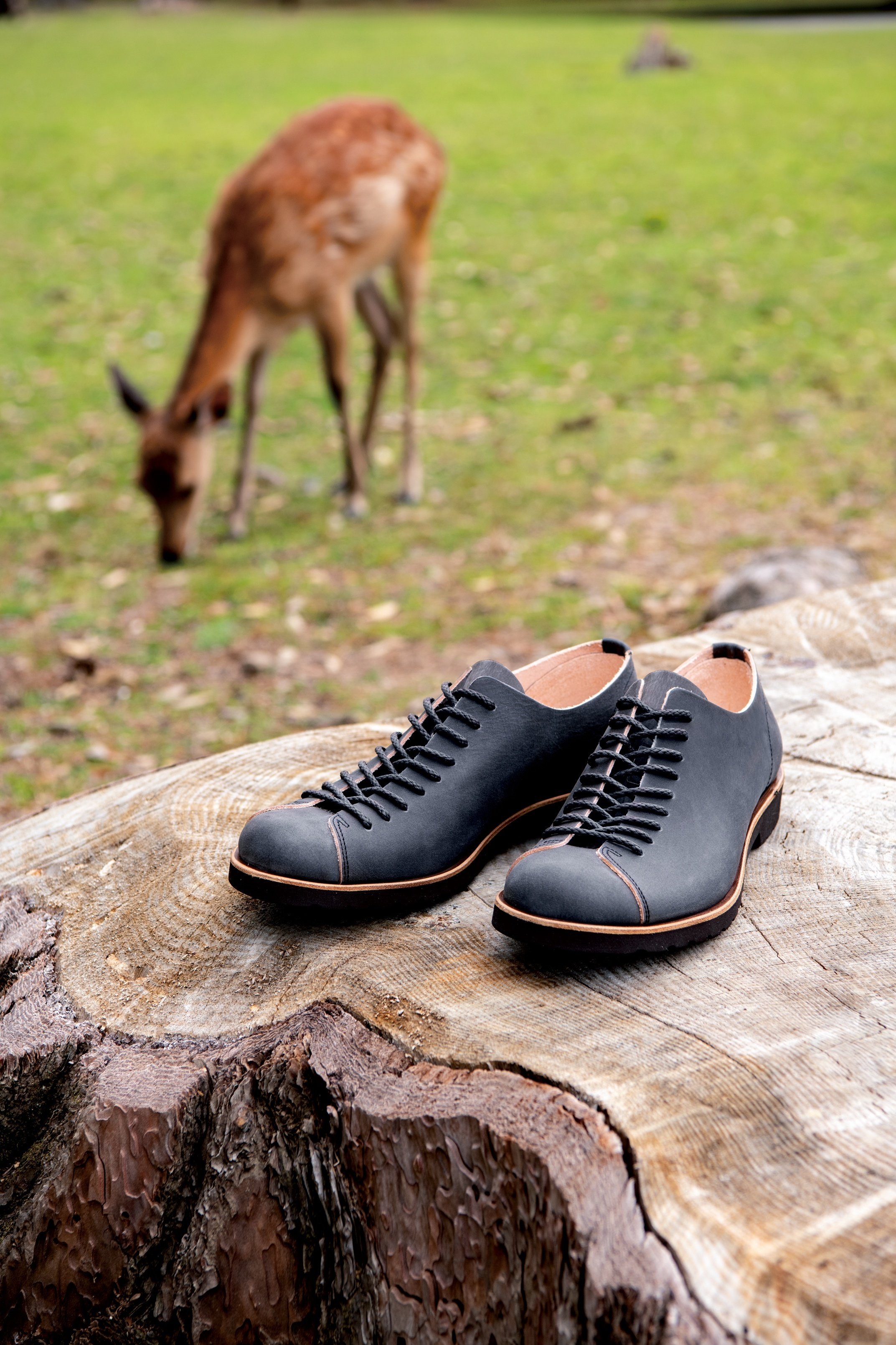 古都の革靴 KOTOKA】不規則なシボやシワ 靴それぞれの革の個性を楽しむ