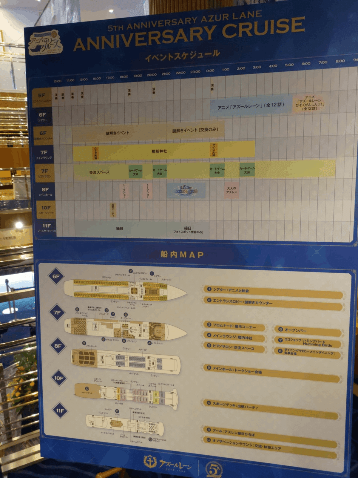 5周年記念 アズールレーン 5thアニバーサリークルーズに参加してみた