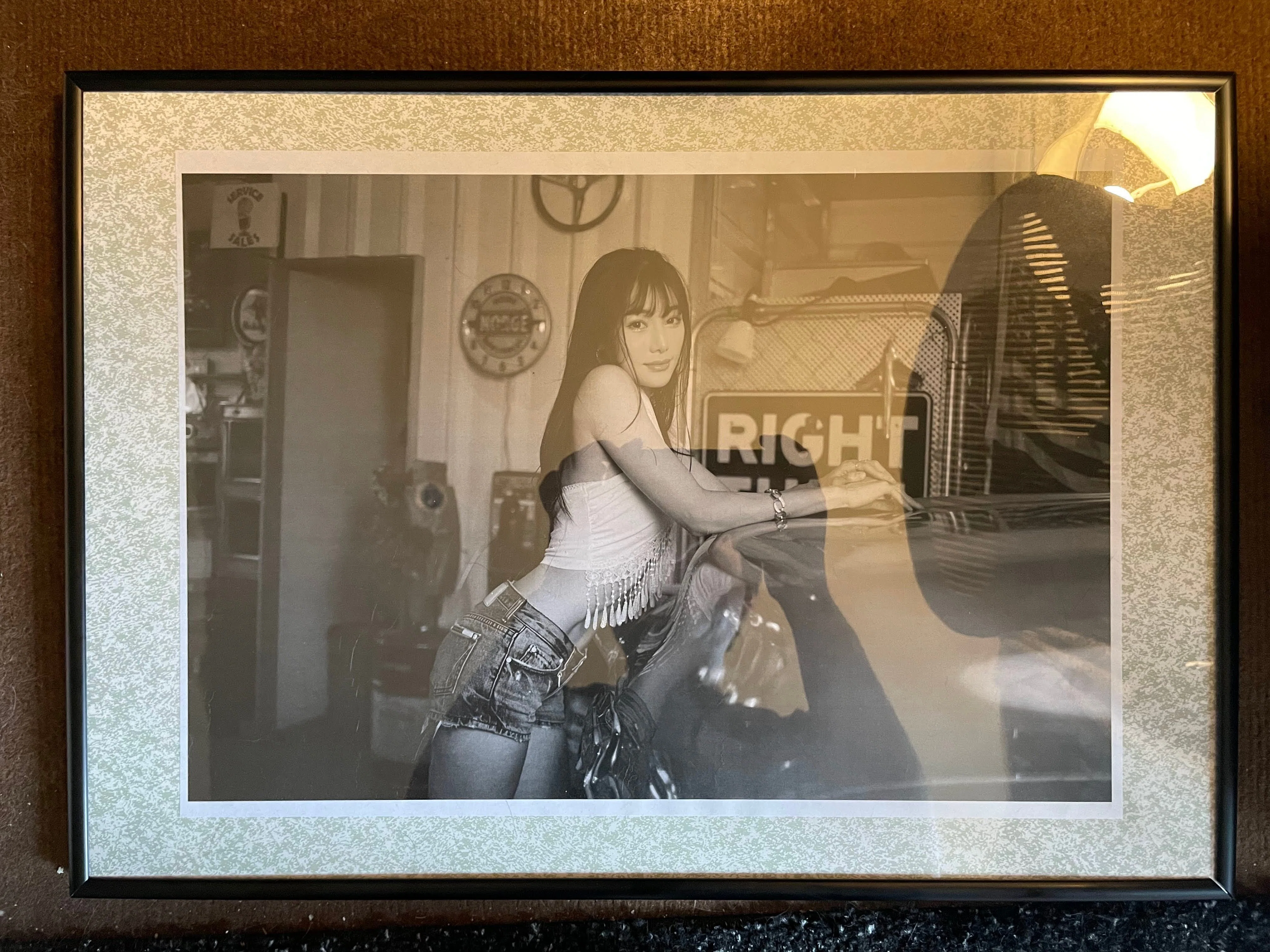 写真を額装してみた｜のわ〜る