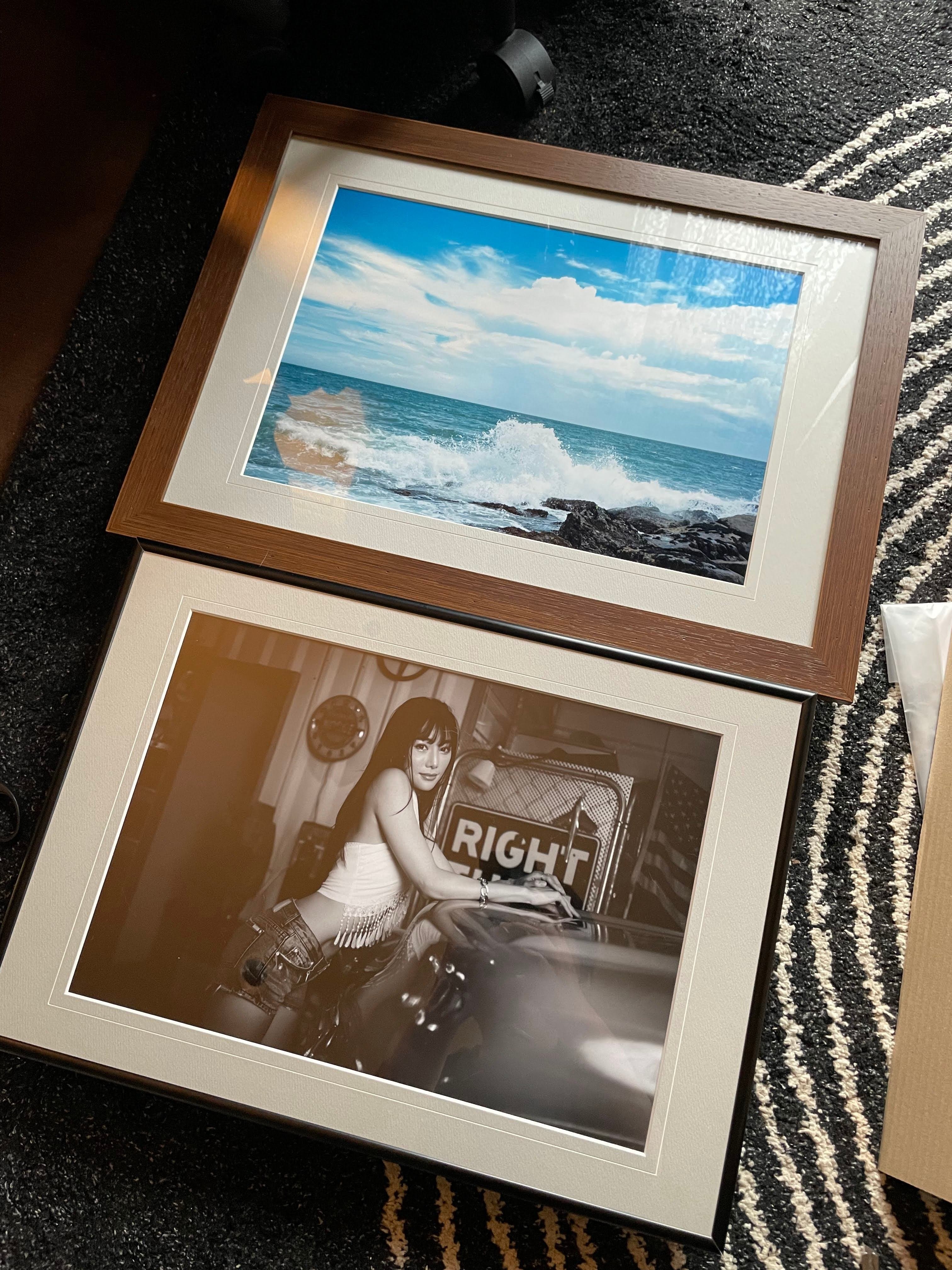 写真を額装してみた｜のわ〜る