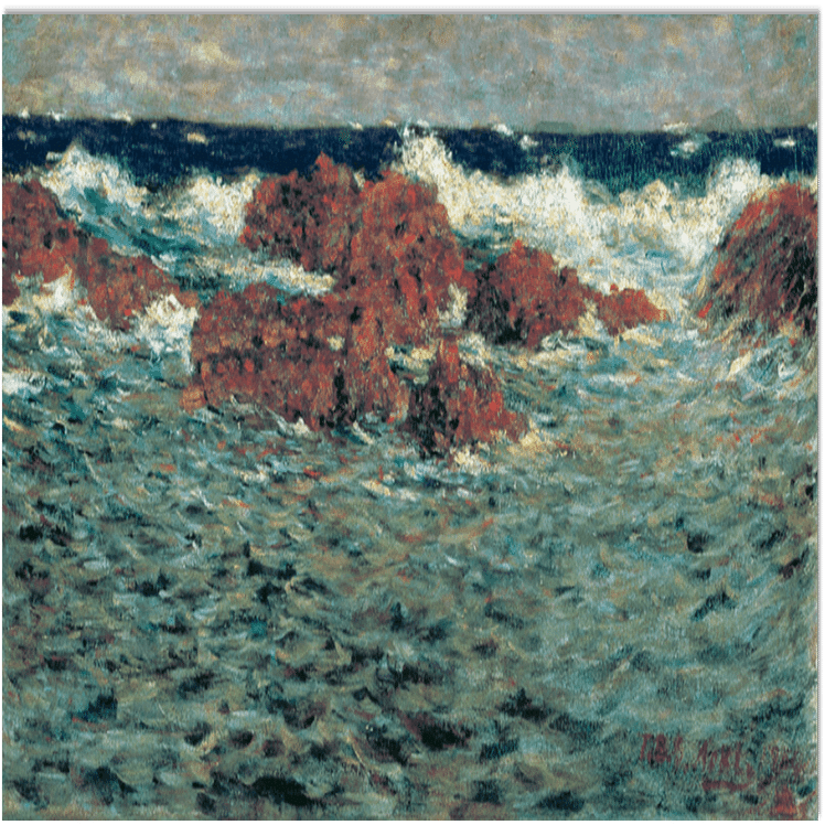 ワタクシ流☆絵解き館その178 布良の海よ！青木繁を射抜いた友人高島宇